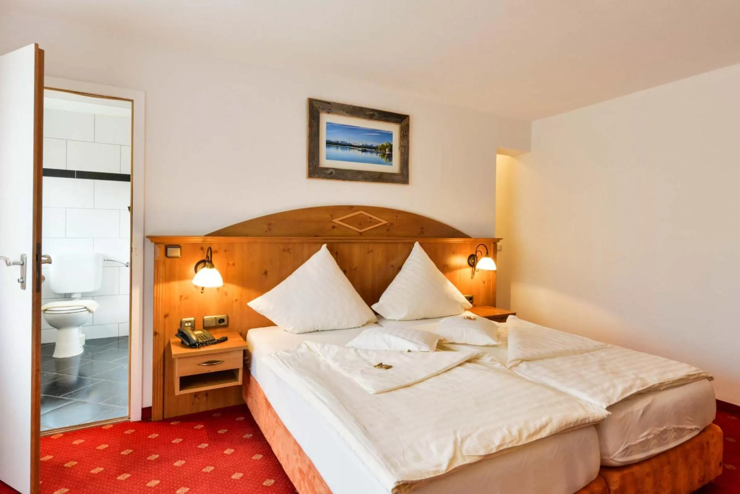 Bed in Landhotel Huber am See