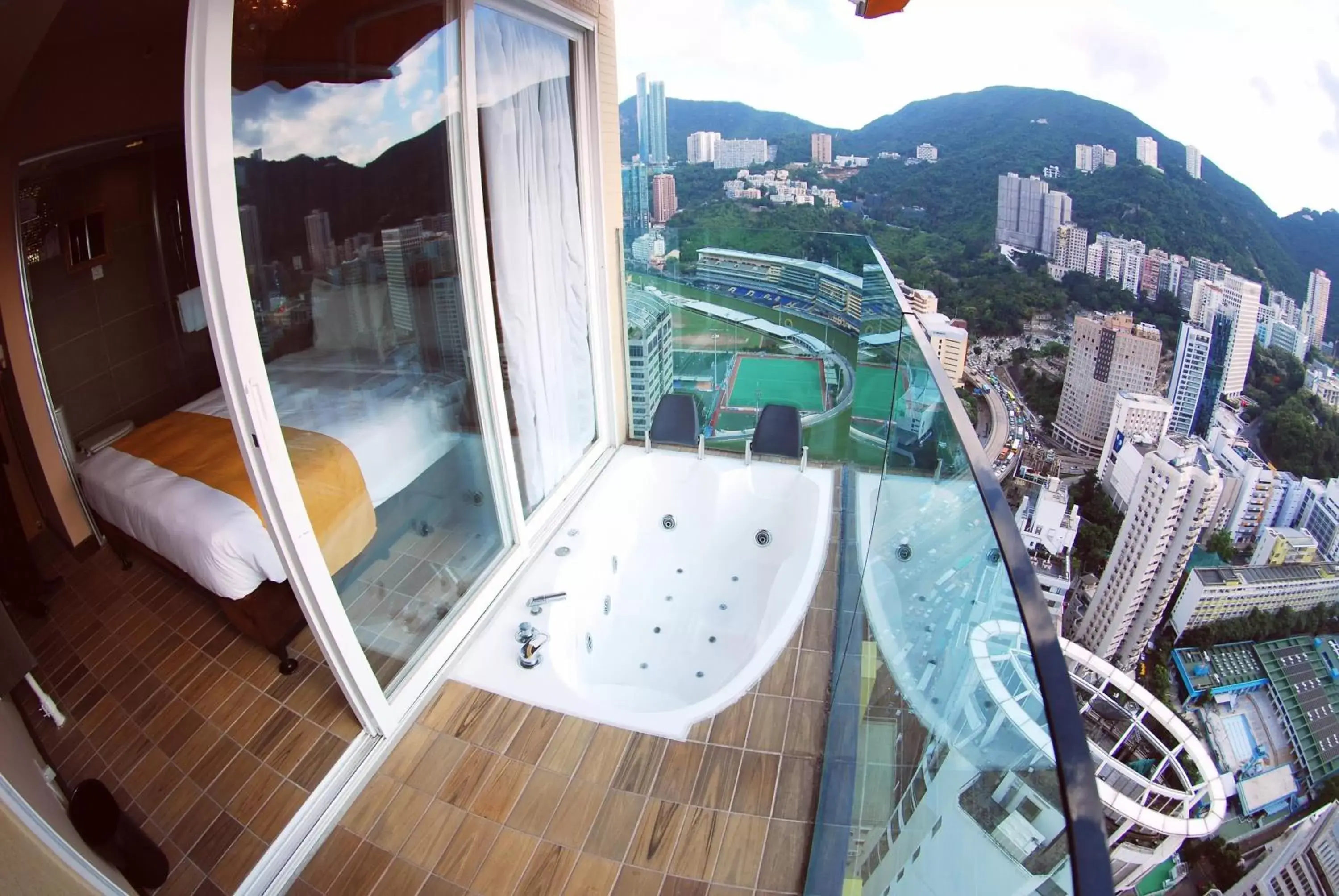 Balcony/Terrace in Best Western Hotel Causeway Bay