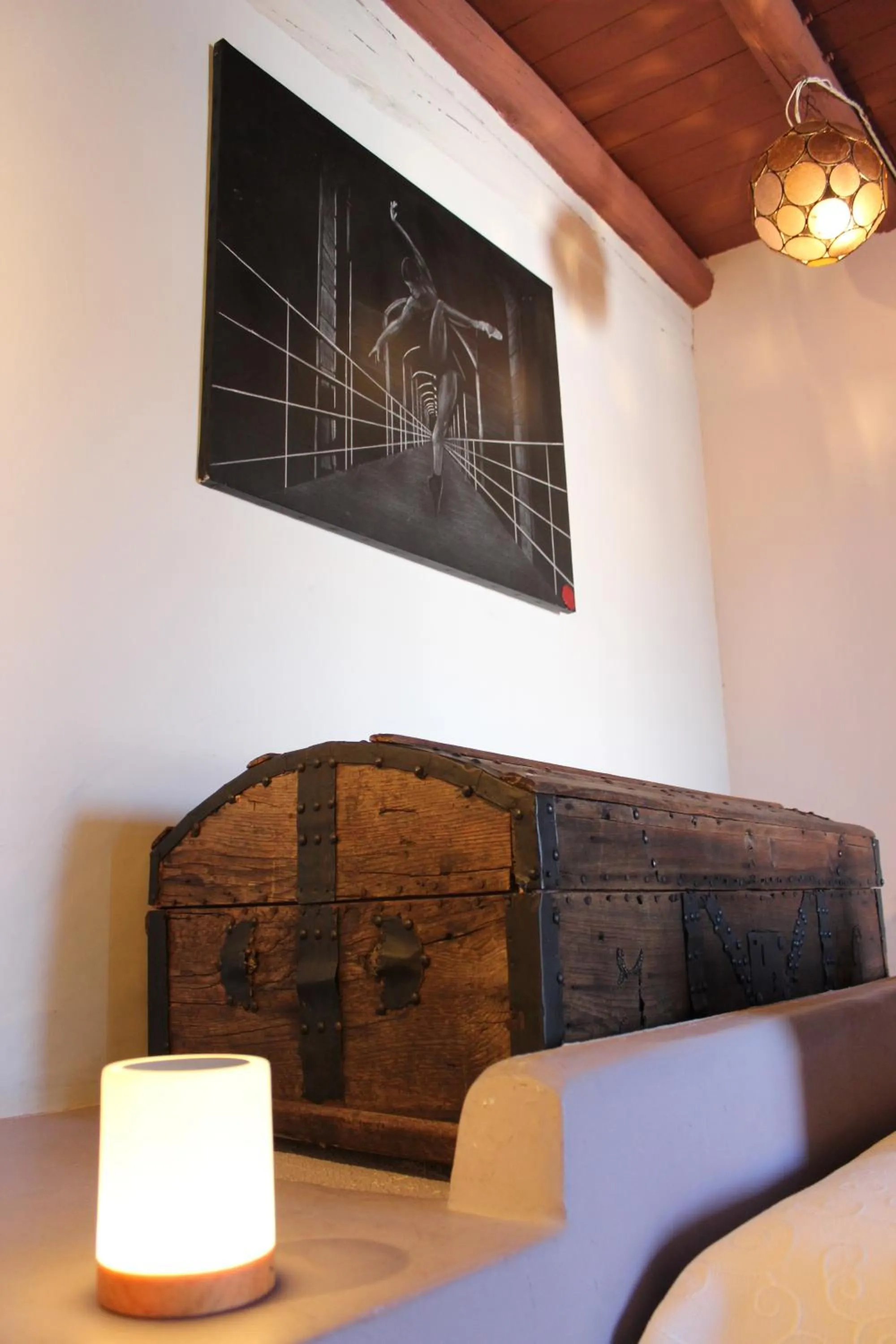 Decorative detail in Hotel la Boheme