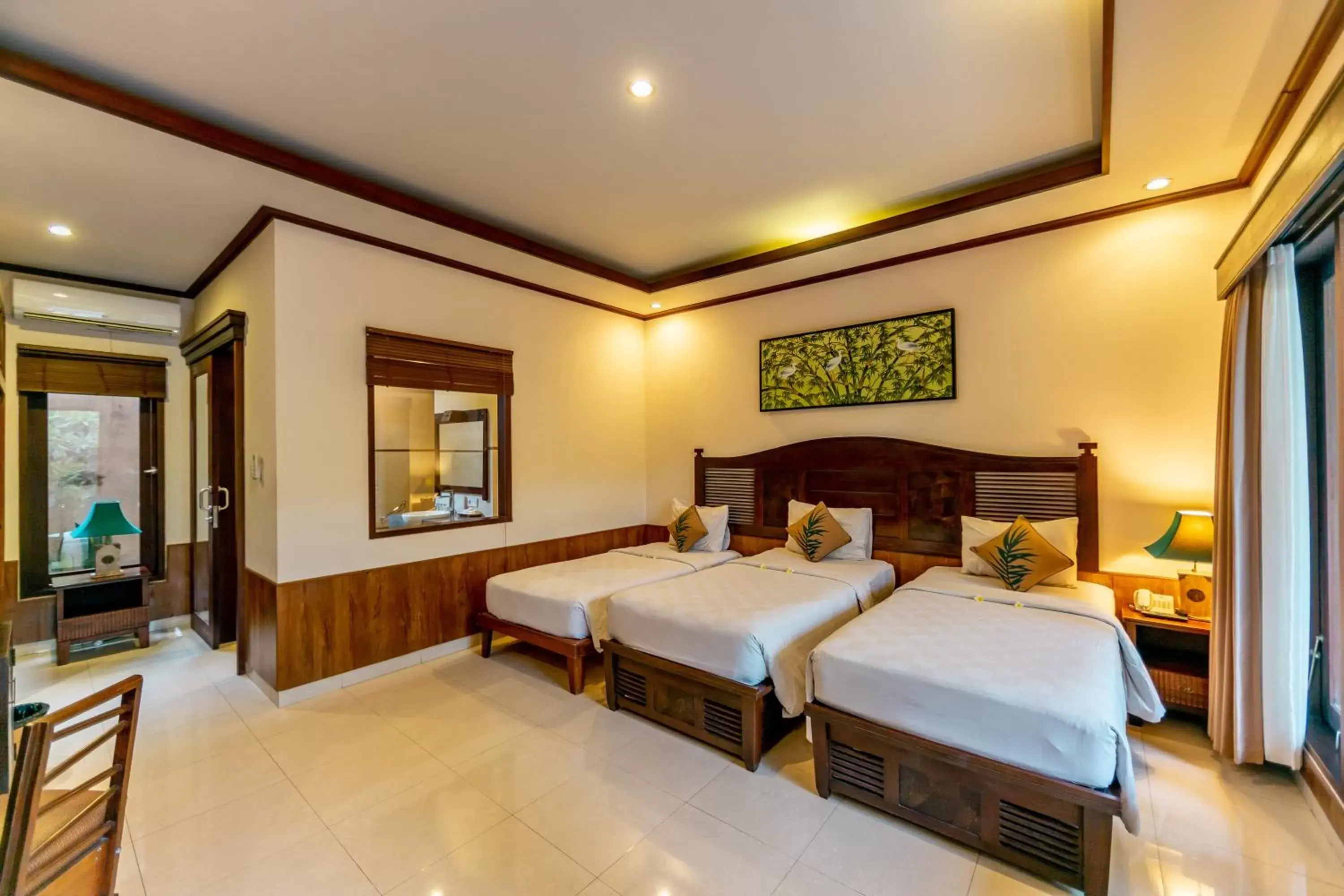 Bedroom, Bed in De Munut Balinese Resort