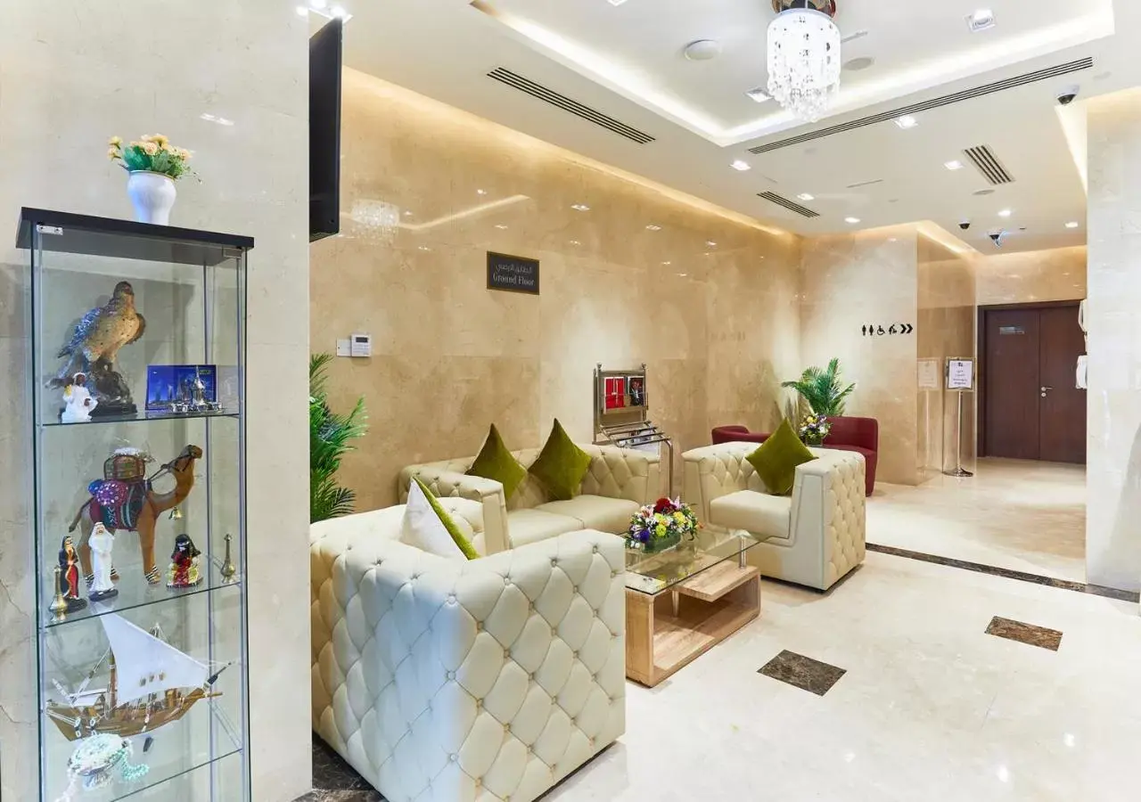 Lobby or reception, Lobby/Reception in Rose Plaza Hotel Al Barsha