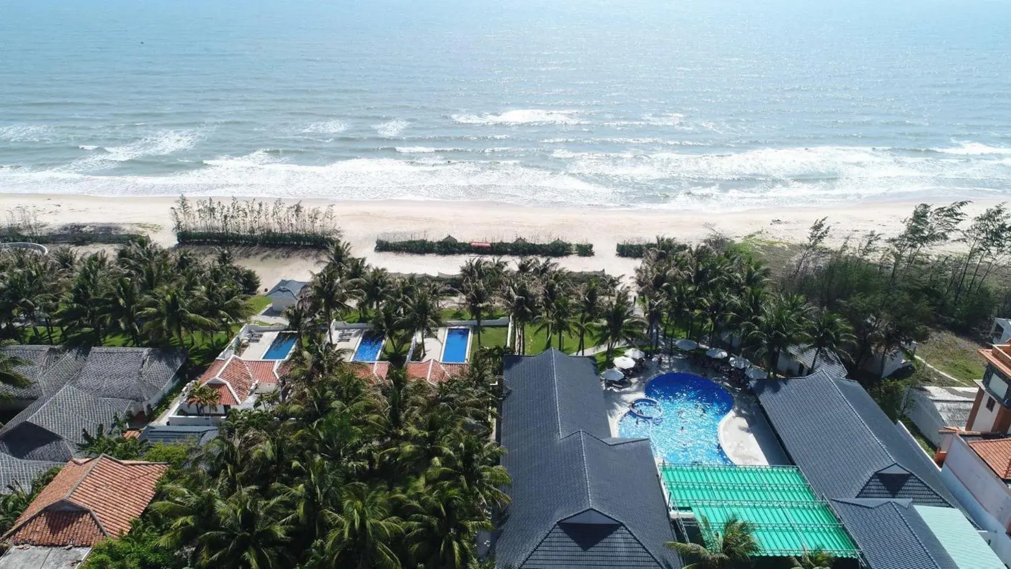 Natural landscape, Pool View in TTC Resort Ke Ga Natural landscape, Pool View in TTC Resort Ke Ga