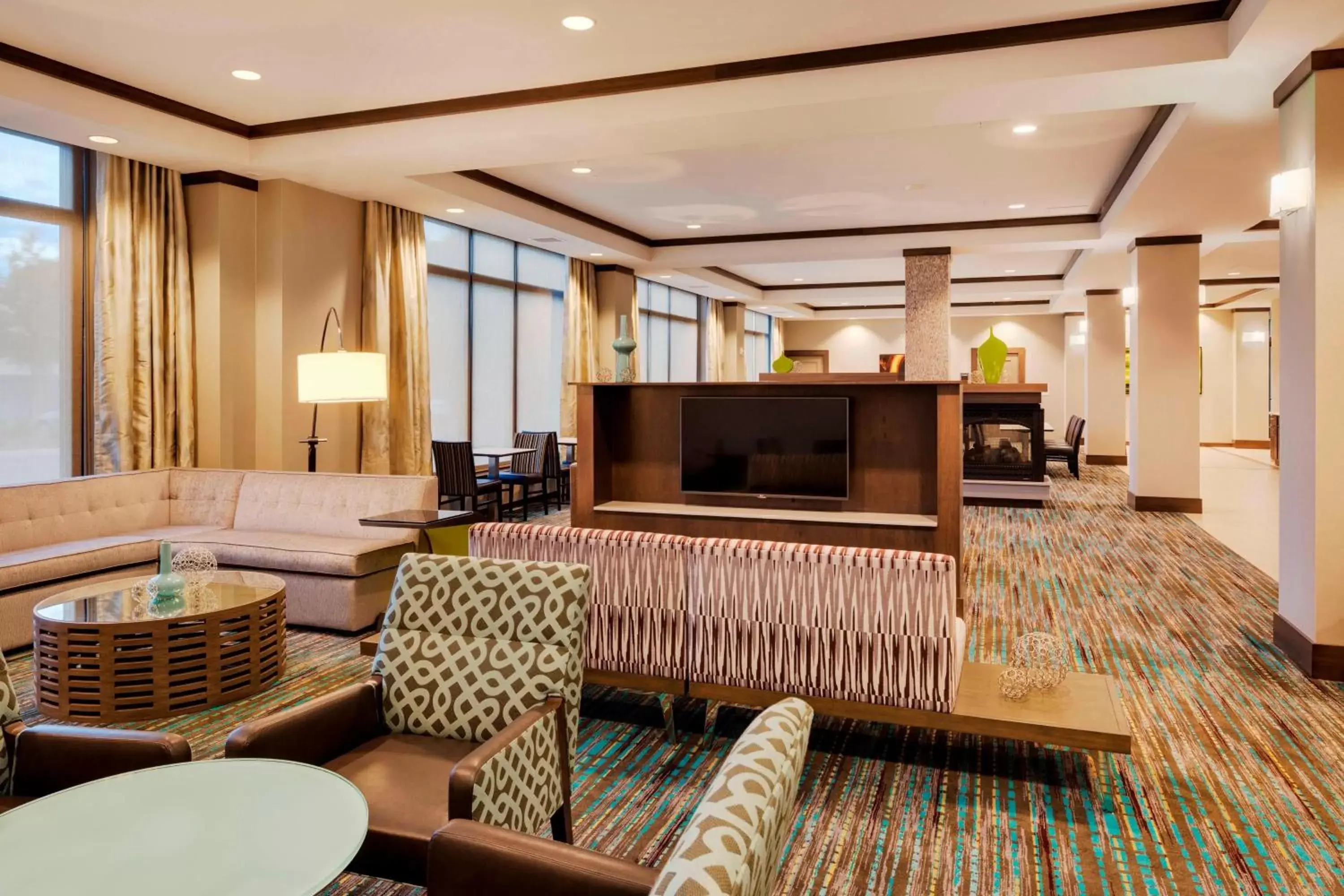 Lobby or reception, Lounge/Bar in Residence Inn by Marriott Bangor