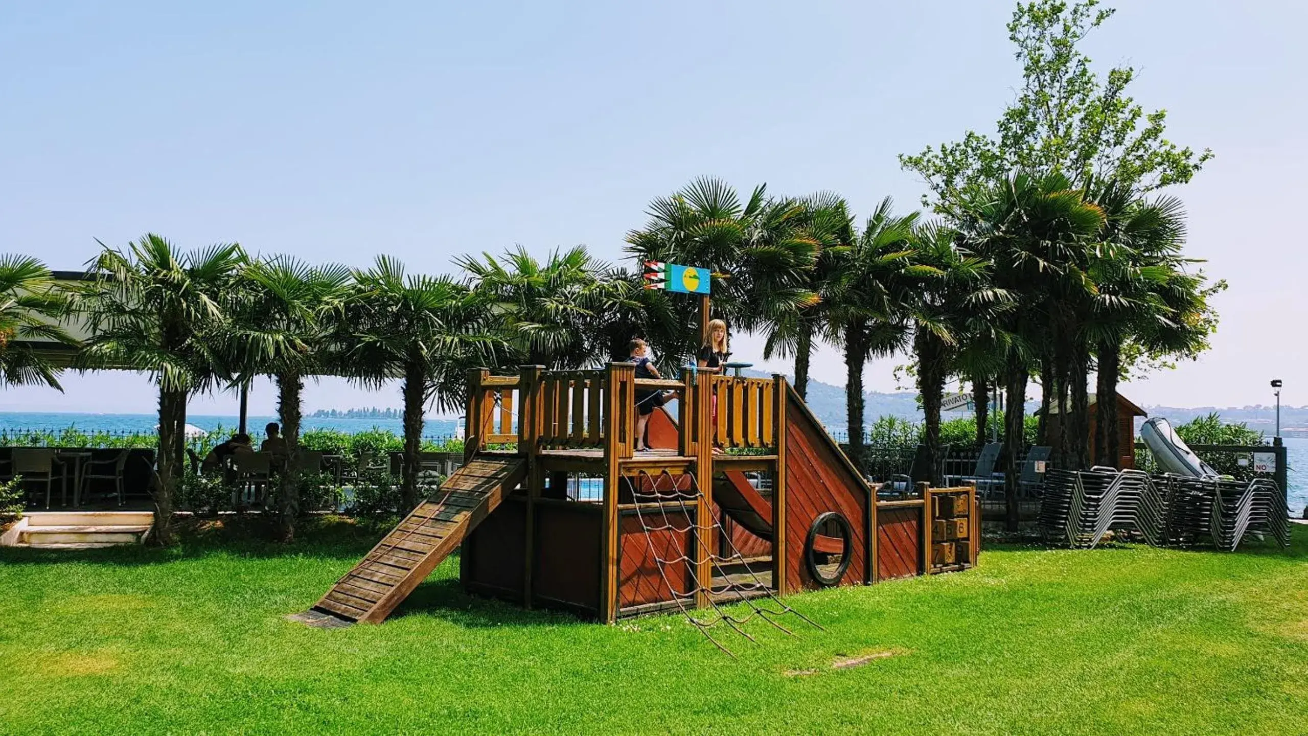 Children play ground, Children's Play Area in Residence Villalsole