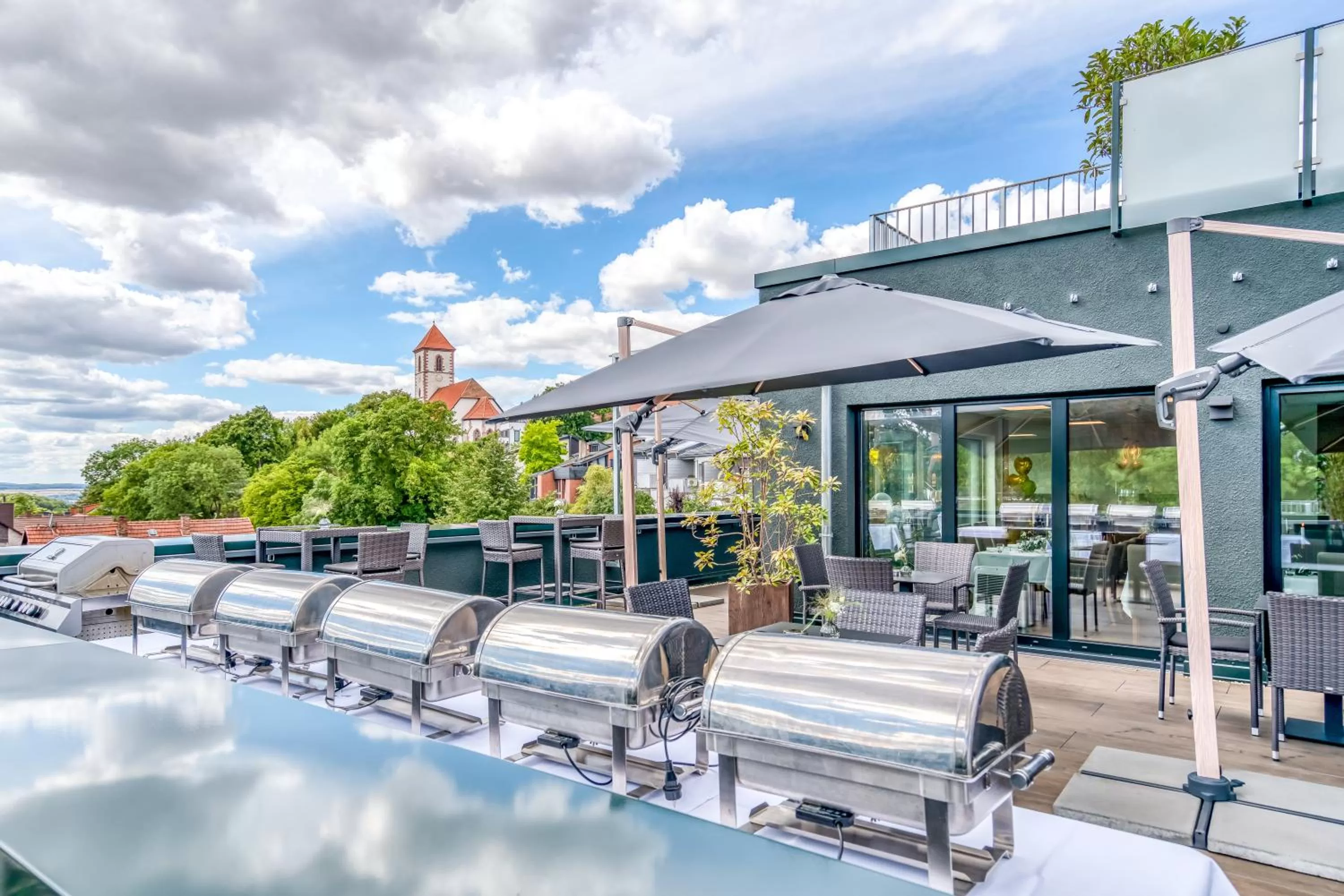 BBQ facilities in Hotel Beckmann