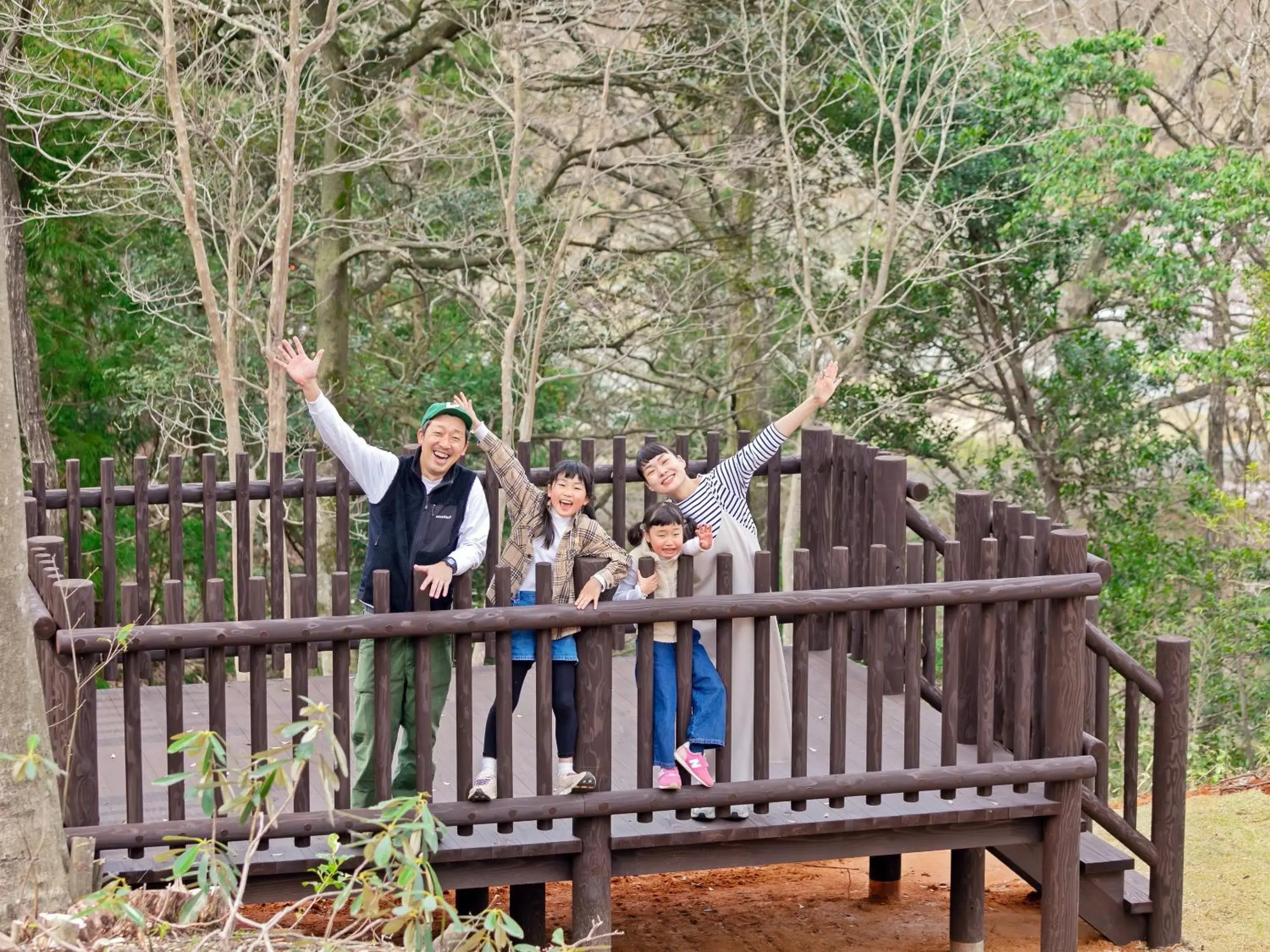 Children play ground in Matsue Forest Park