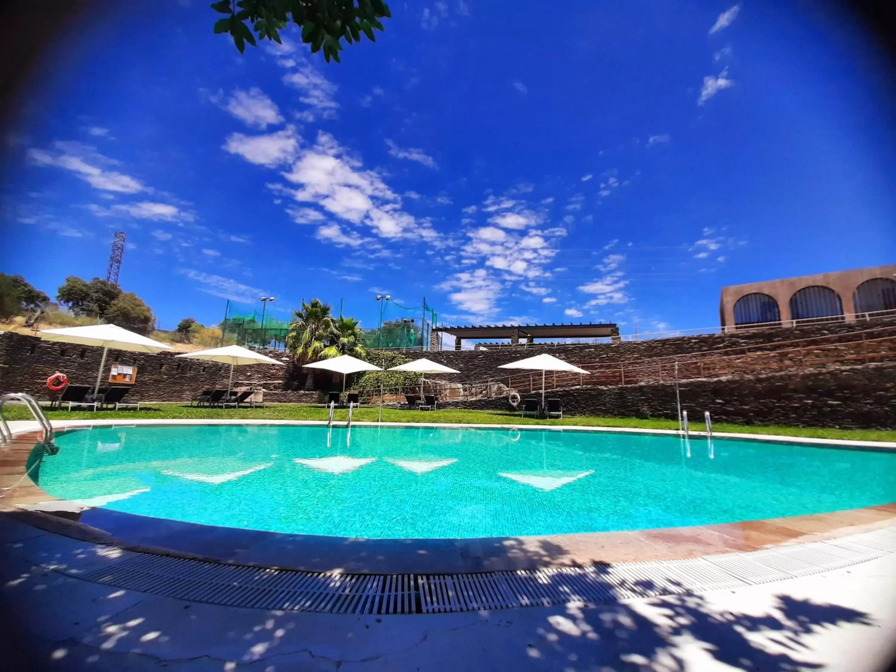 Swimming Pool in Hospedería Conventual de Alcántara