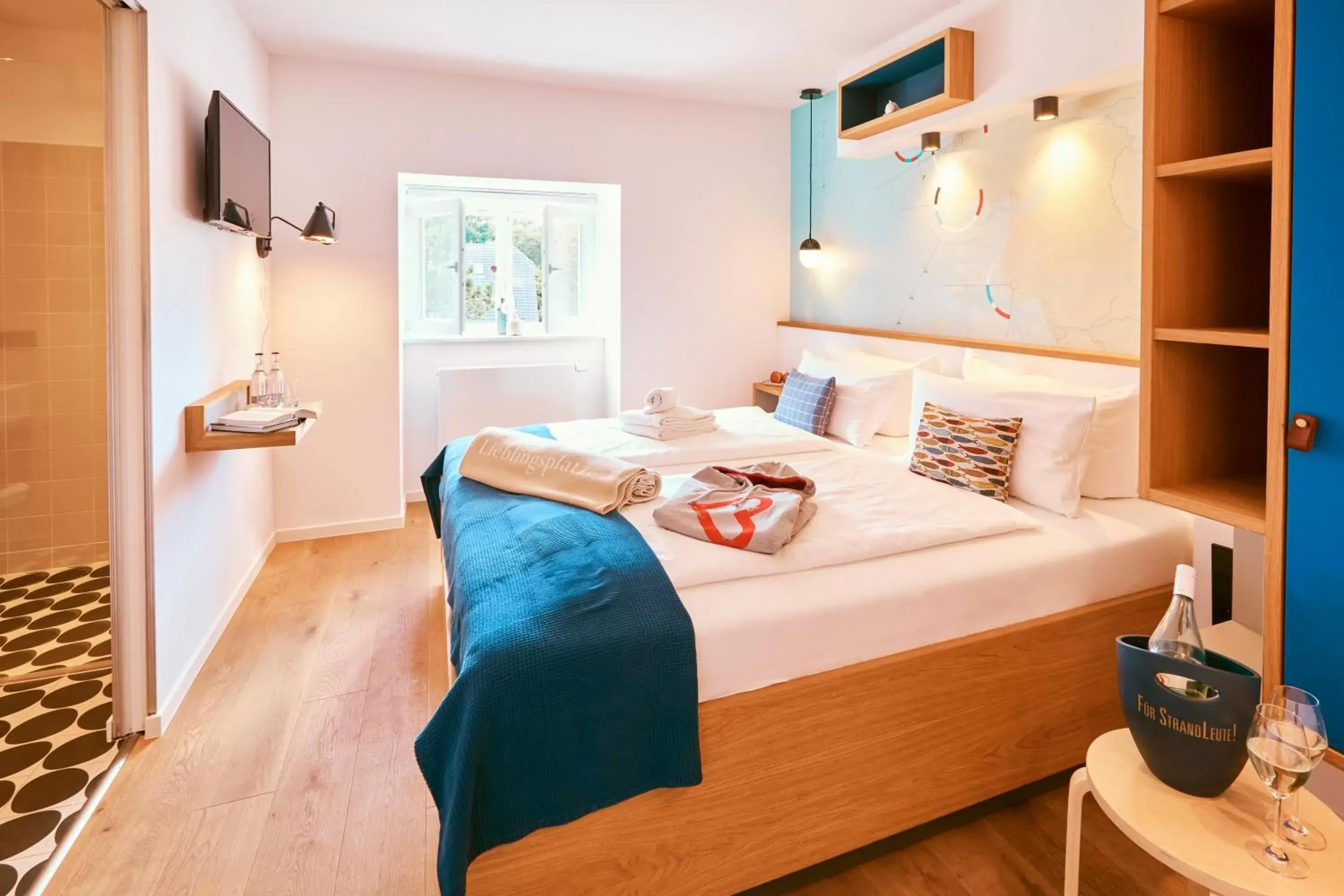 Kajuetenzimmer in Lieblingsplatz Strandhotel Kajuetenzimmer in Lieblingsplatz Strandhotel