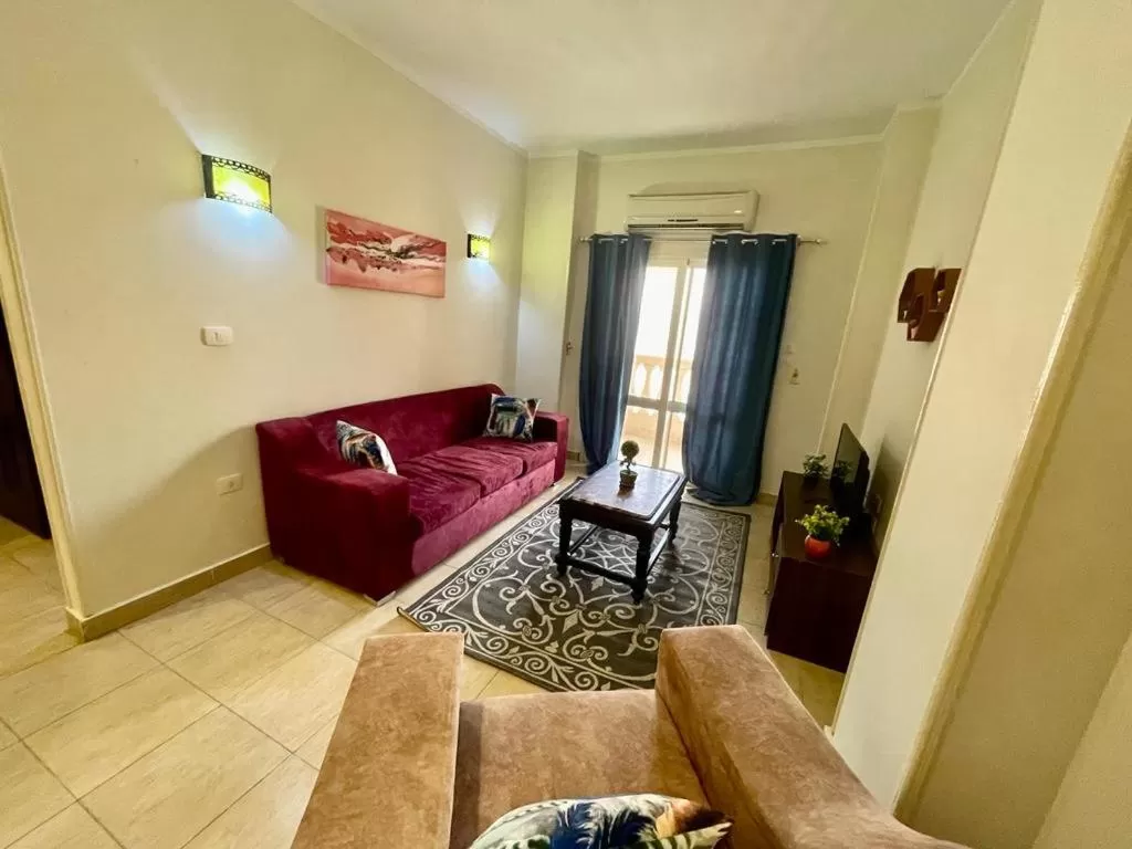 Seating Area in Charbel apartments