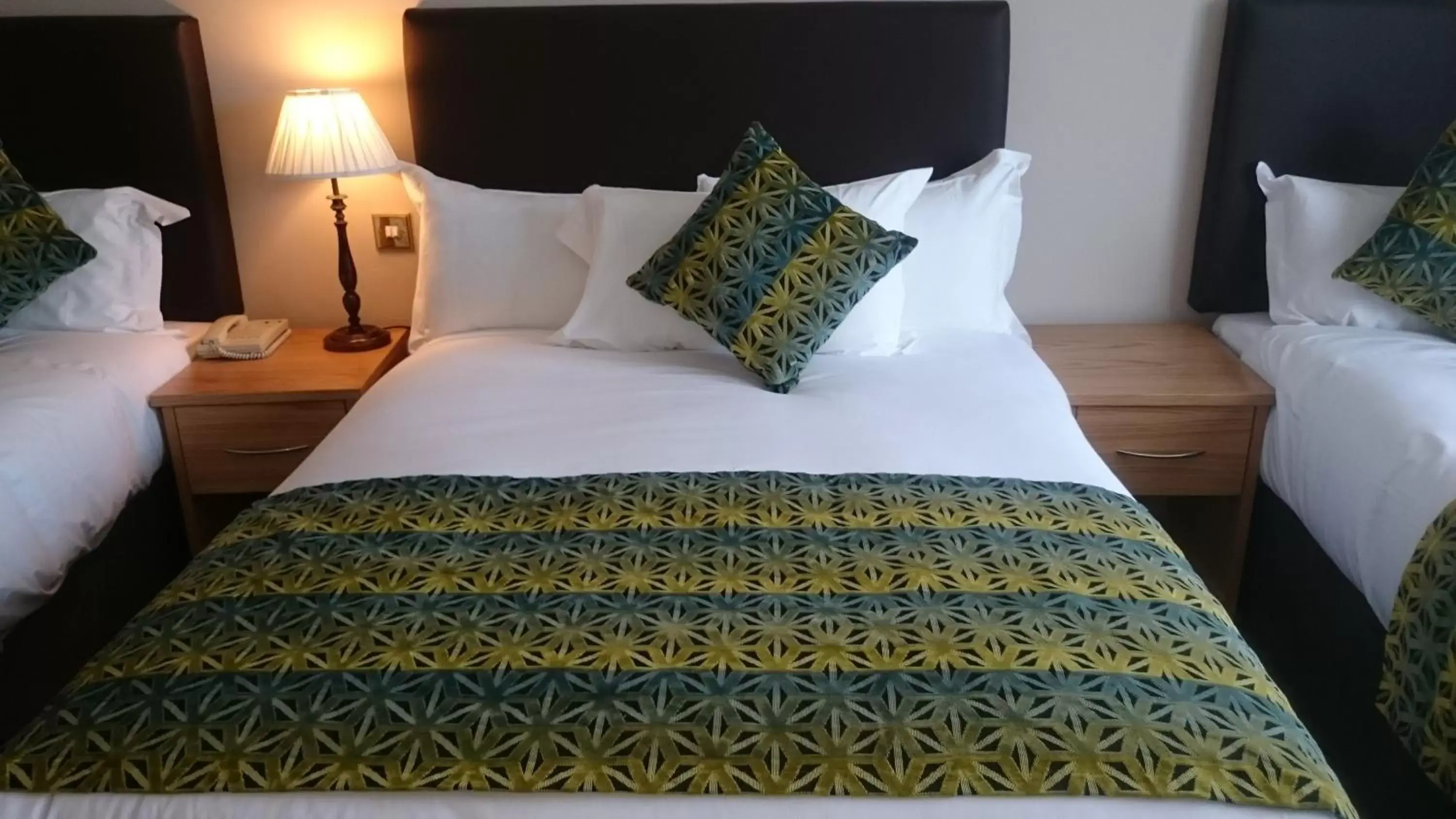 Decorative detail, Bed in The Inn at Dromoland