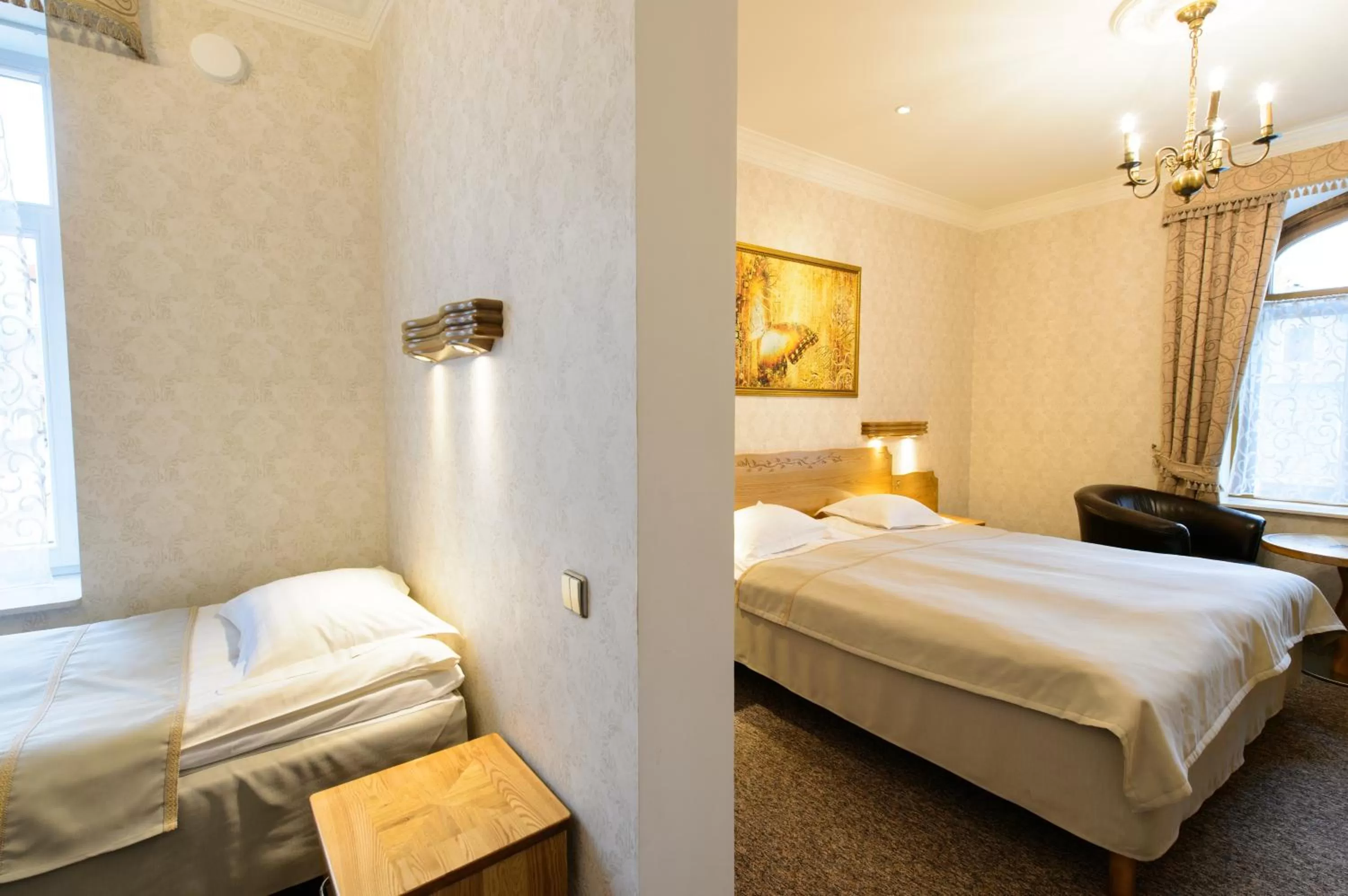 Photo of the whole room, Bed in Georgi Hotell