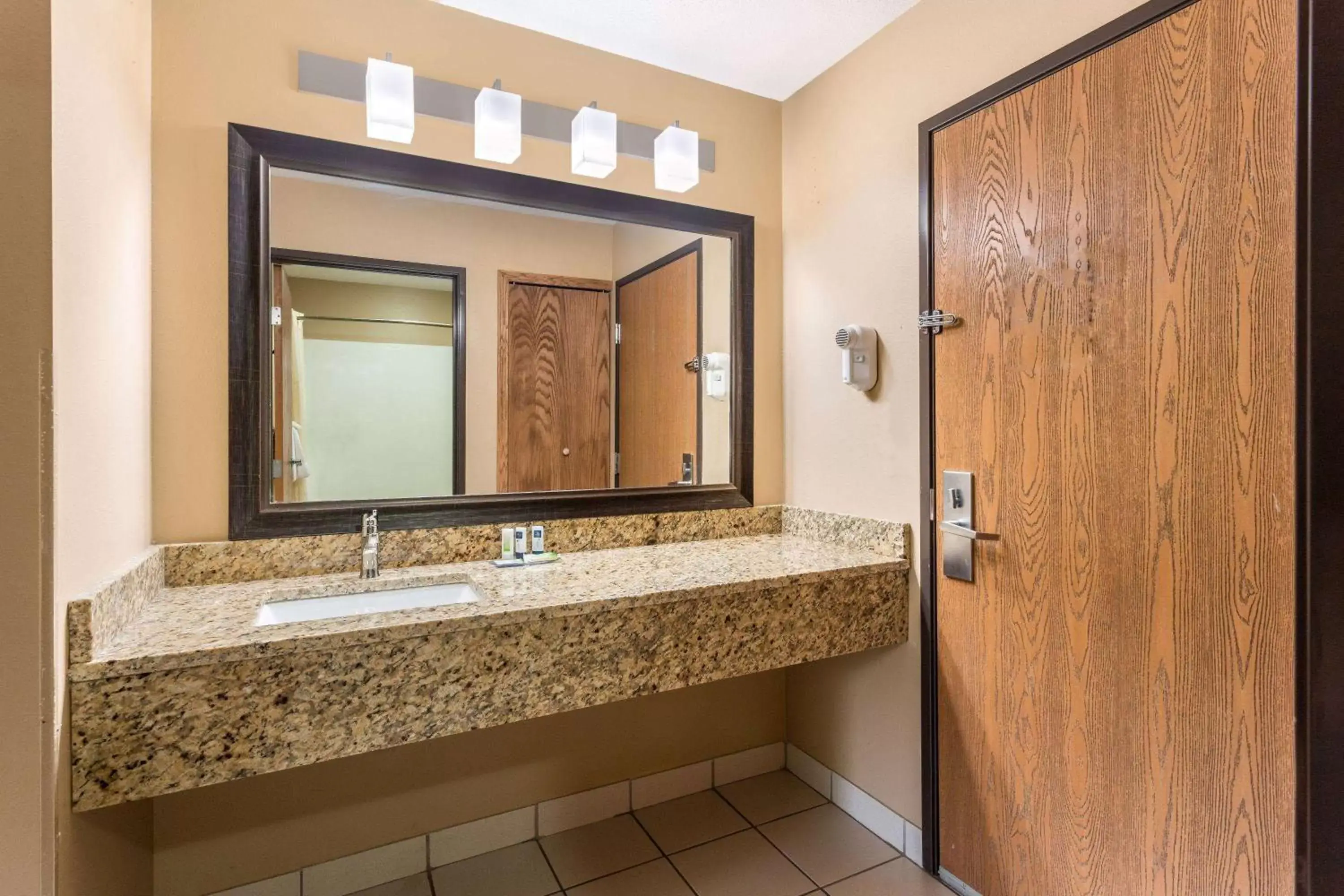 Bathroom in AmericInn by Wyndham Boscobel