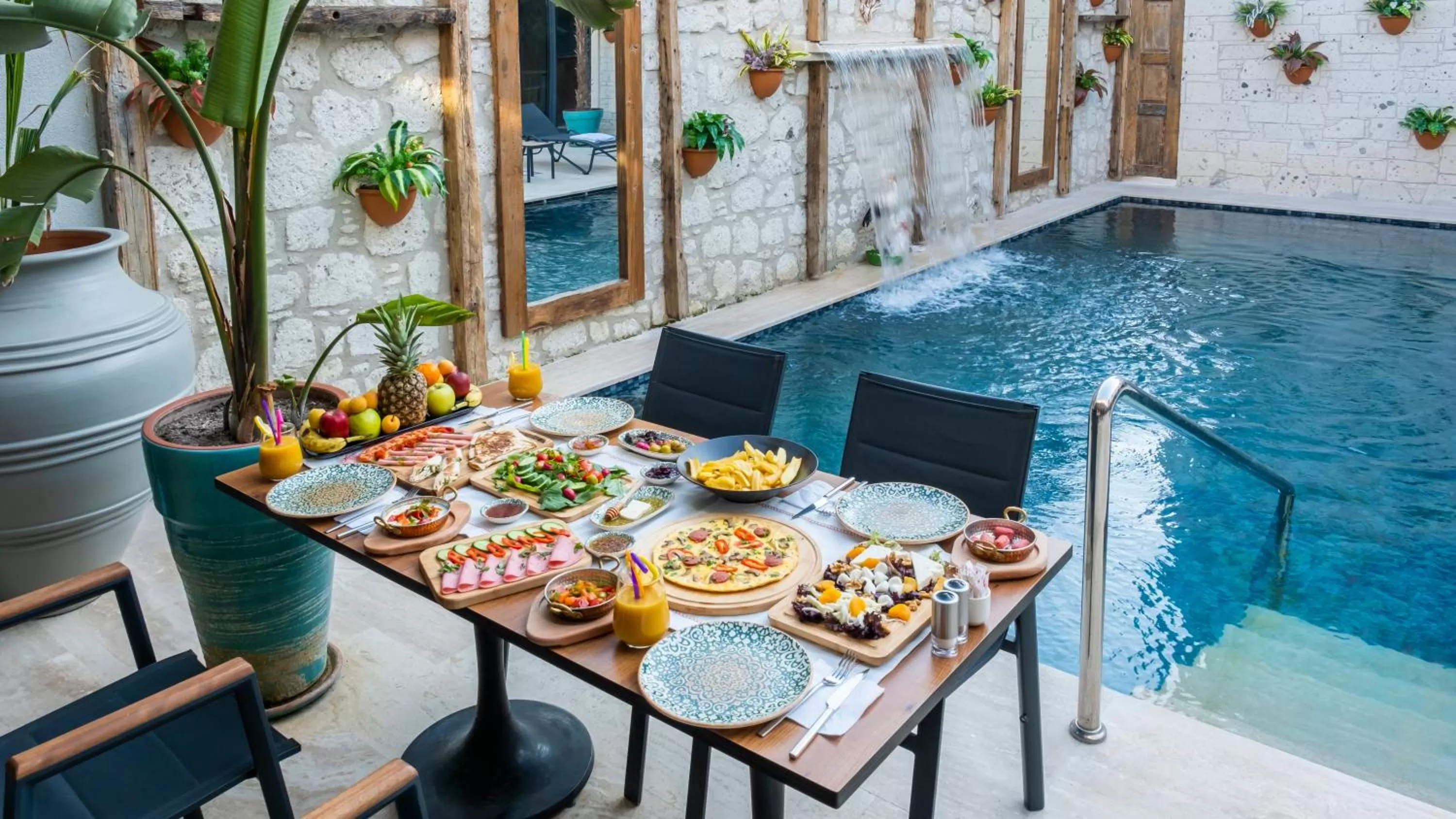 Breakfast in Ariel Hotel Alaçatı