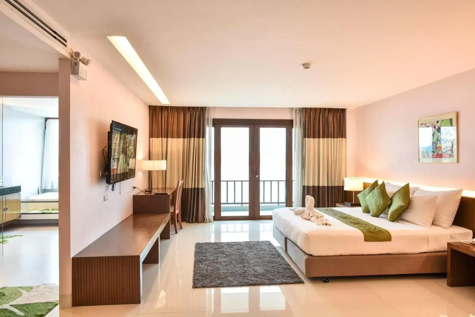 Bedroom, Bed in Siam Triangle Hotel Chiang Sean Bedroom, Bed in Siam Triangle Hotel Chiang Sean