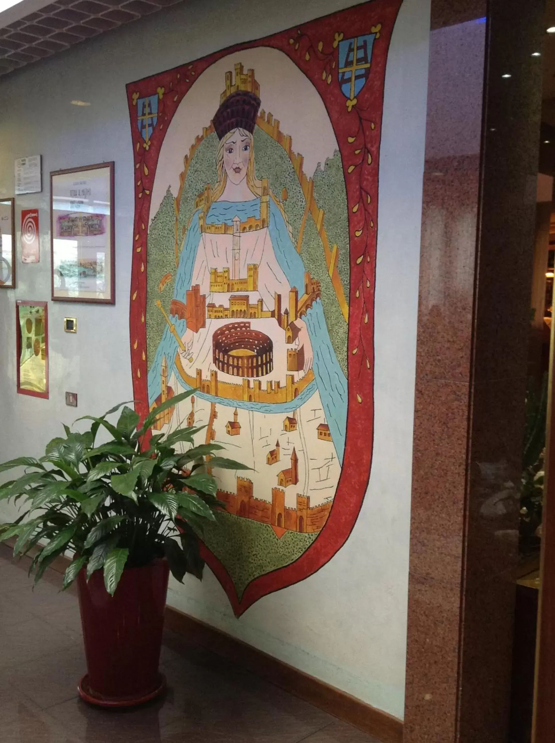 Lobby or reception in Hotel Maxim Lobby or reception in Hotel Maxim