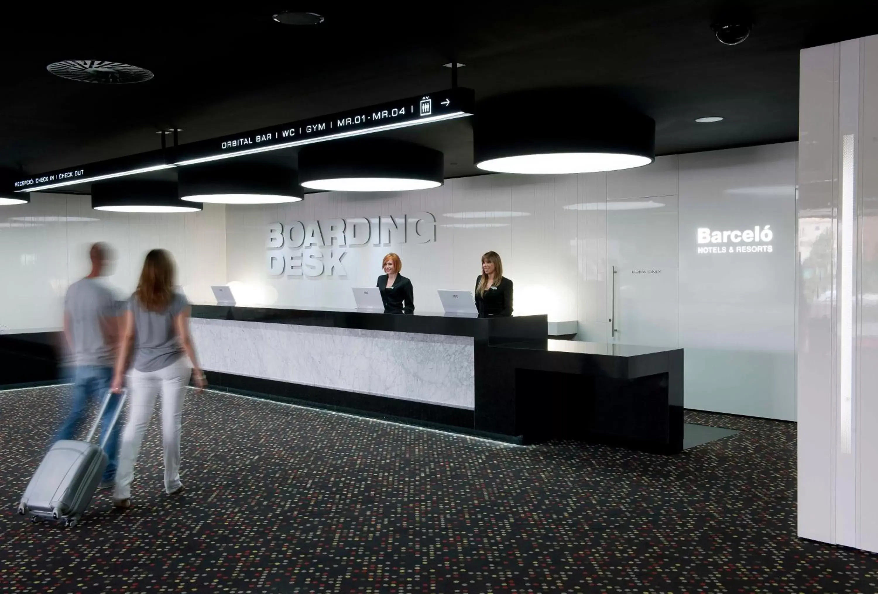 Lobby or reception in Barceló Sants