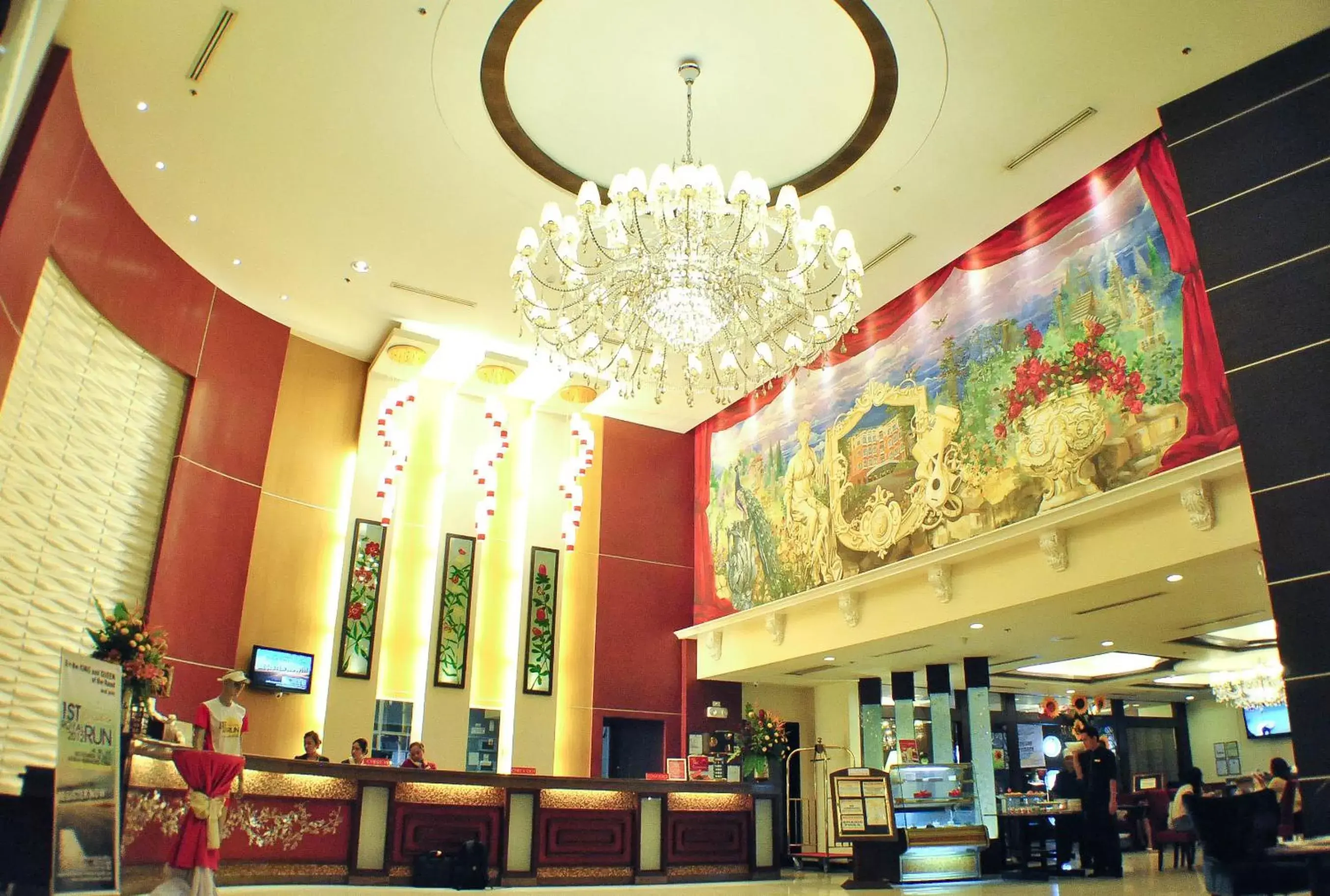 Lobby or reception in Hotel Elizabeth Cebu