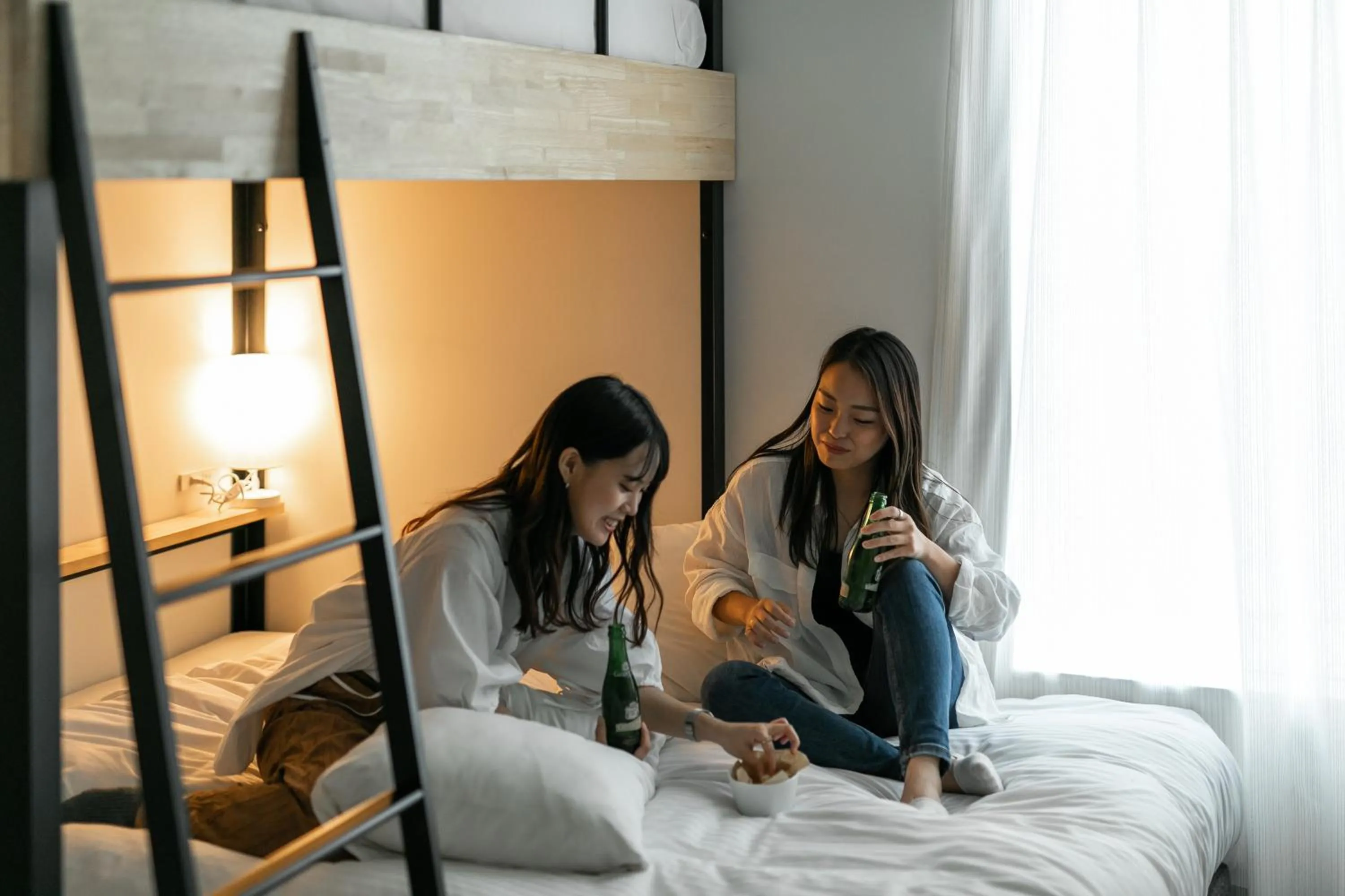 Living room, Bed in Imu Hotel Kyoto