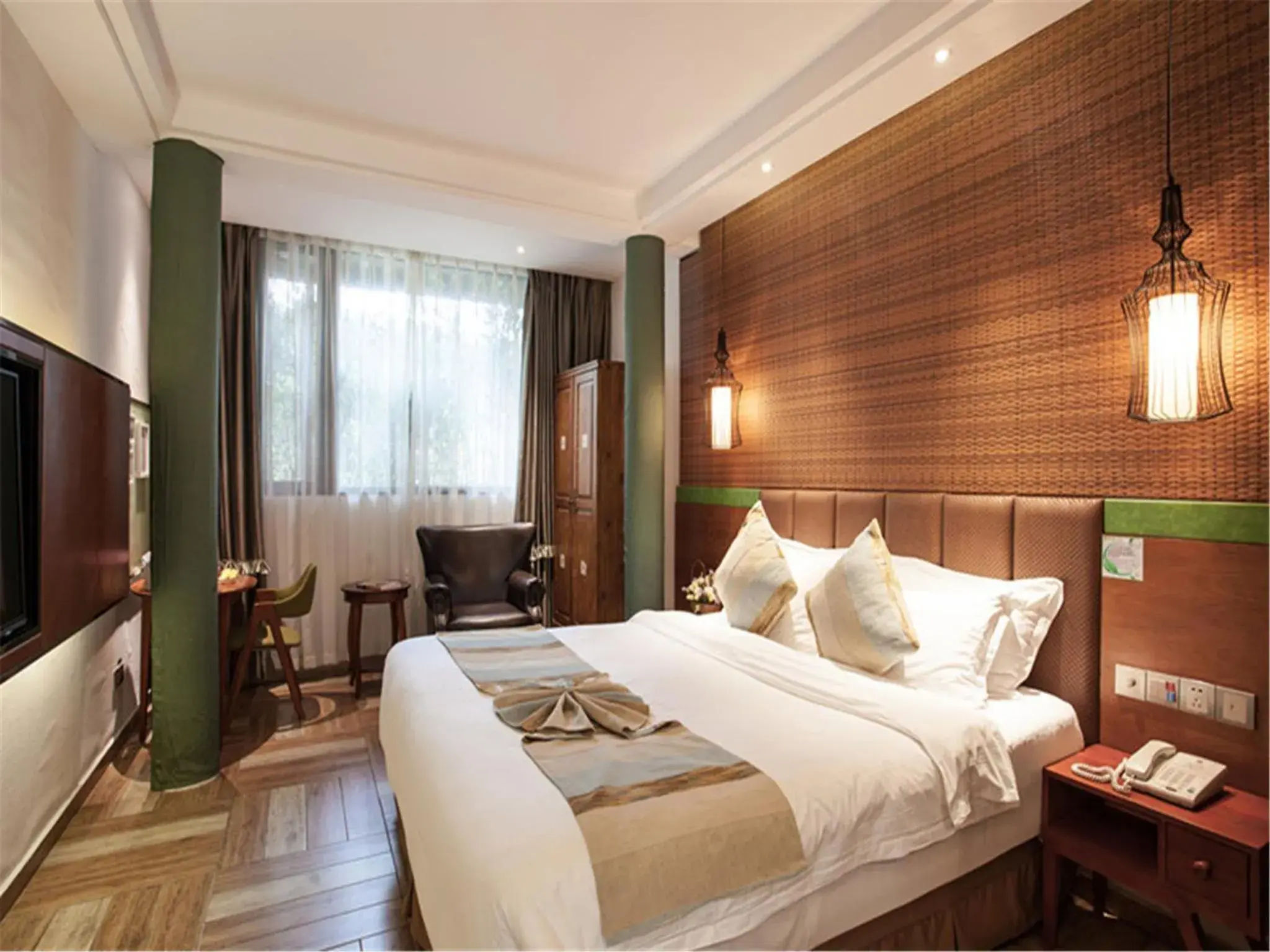 Bedroom, Bed in Yurong West-Lake-Cottage Holiday Hotel Hangzhou