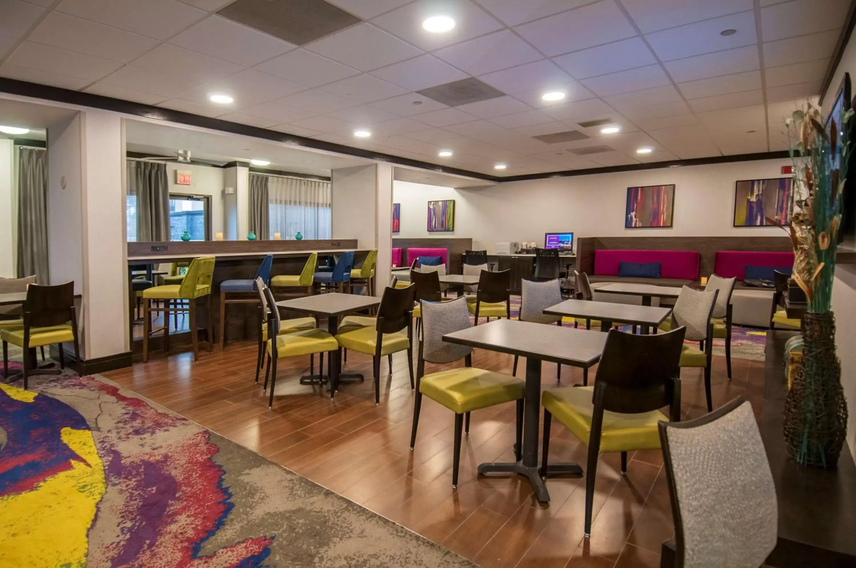 Lobby or reception, Restaurant/Places to Eat in Hampton Inn Shreveport/Bossier City