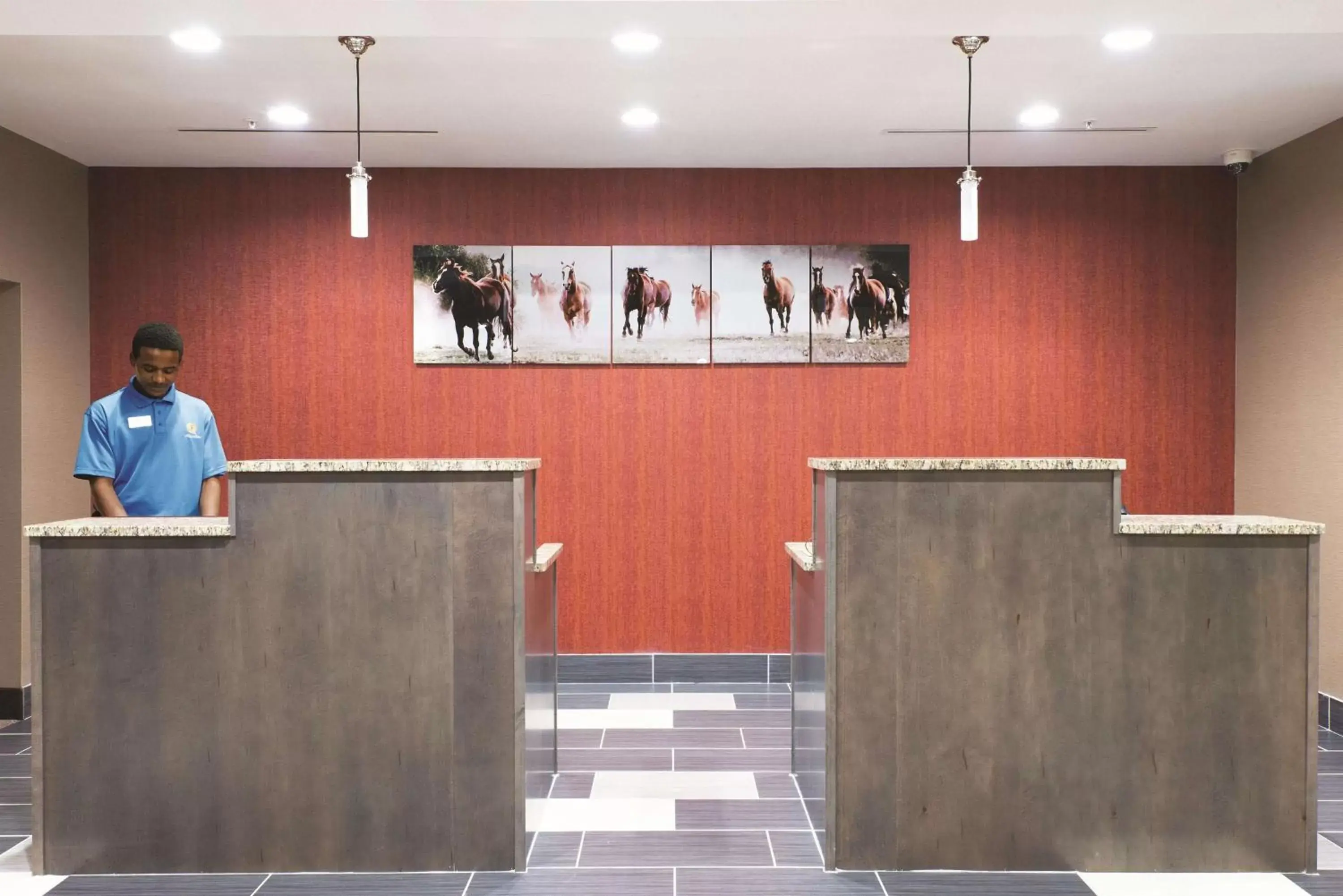 Lobby or reception in La Quinta by Wyndham Paducah Lobby or reception in La Quinta by Wyndham Paducah