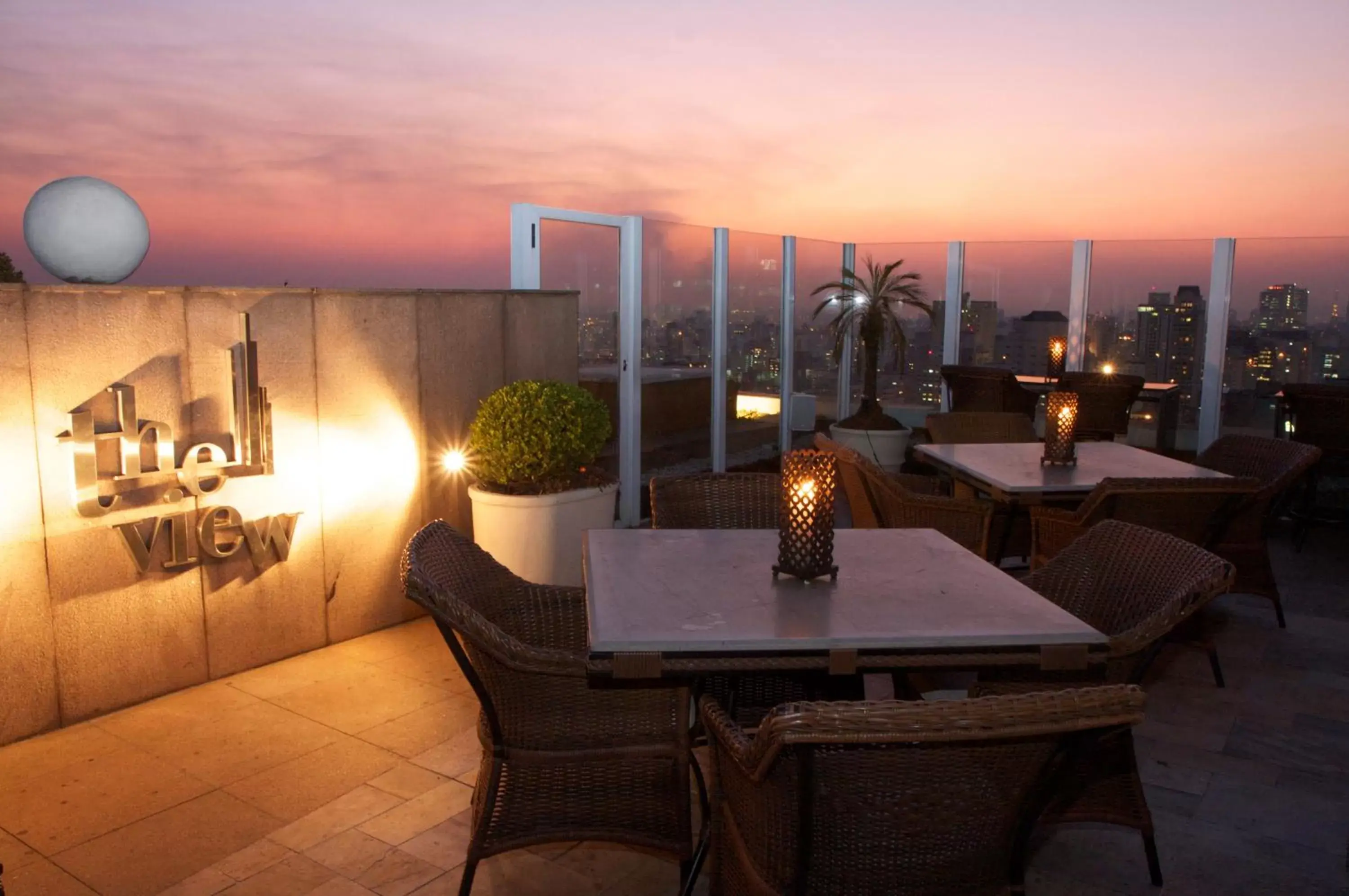 Balcony/Terrace in Transamerica Prime International Plaza (Paulista)