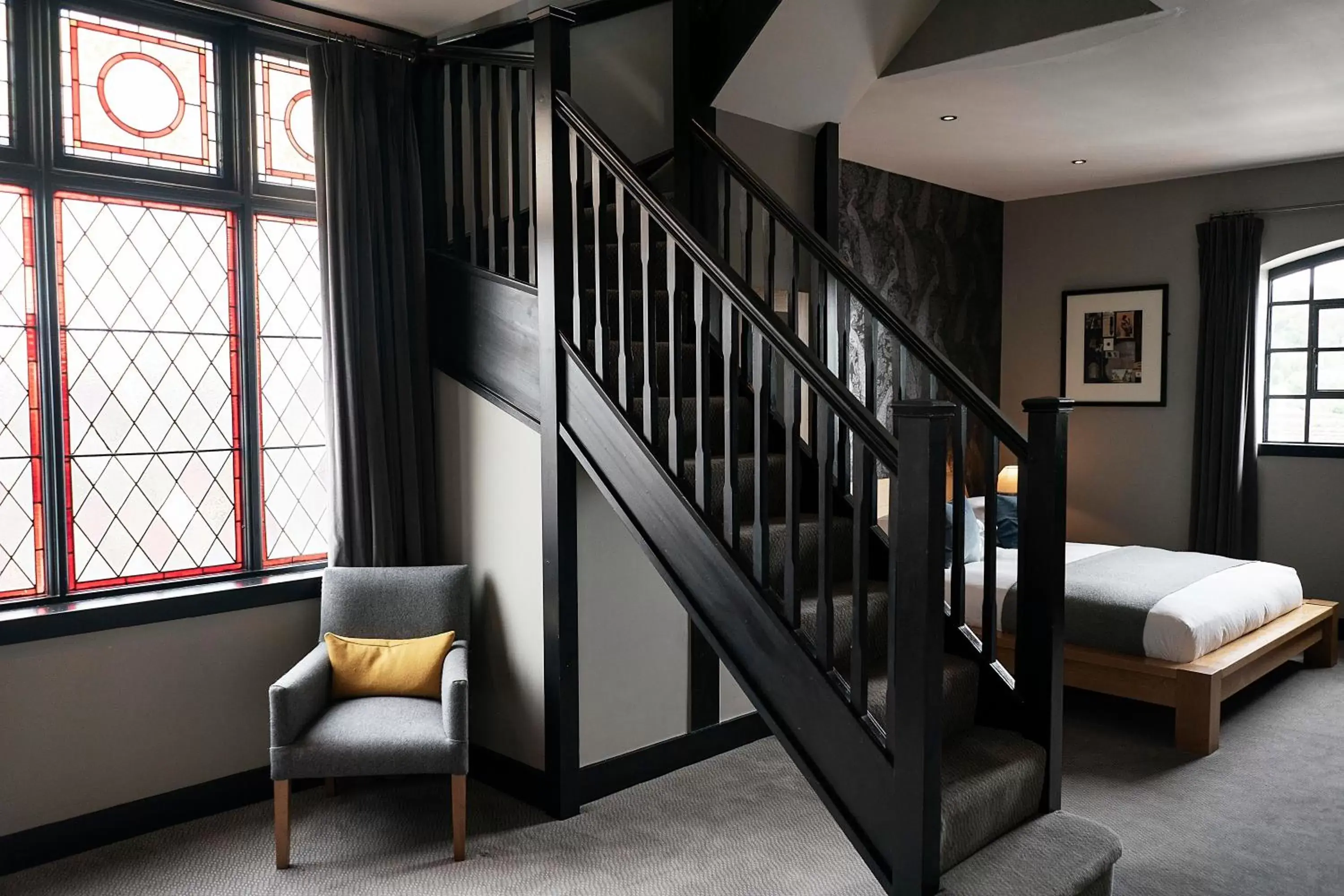 Bedroom, Seating Area in Hotel du Vin Henley