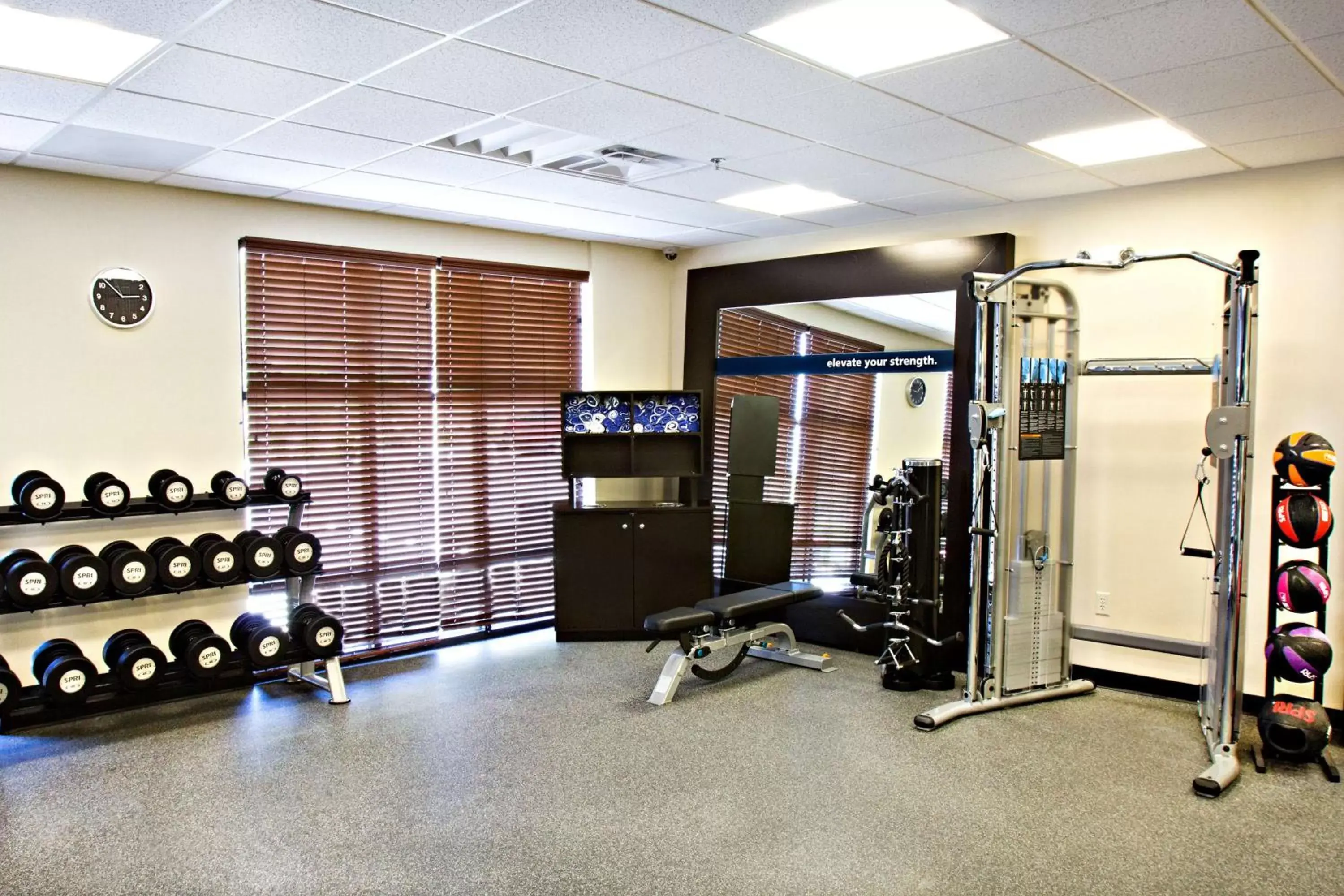 Fitness centre/facilities, Fitness Center/Facilities in Hampton Inn & Suites Salt Lake City/Farmington