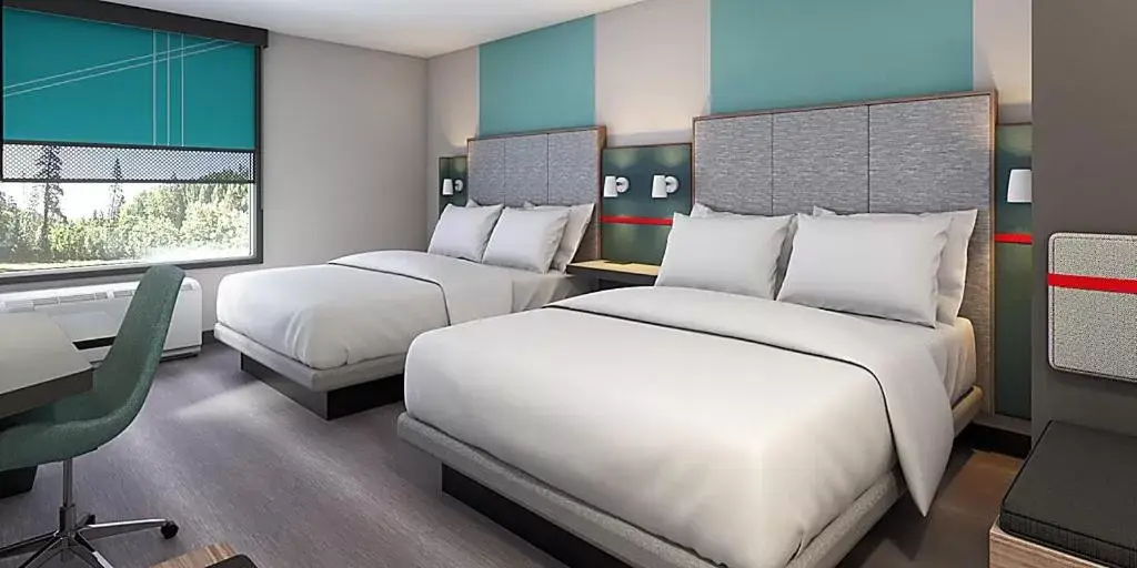 Bedroom, Bed in avid hotels - Lexington - Hamburg Area, an IHG Hotel