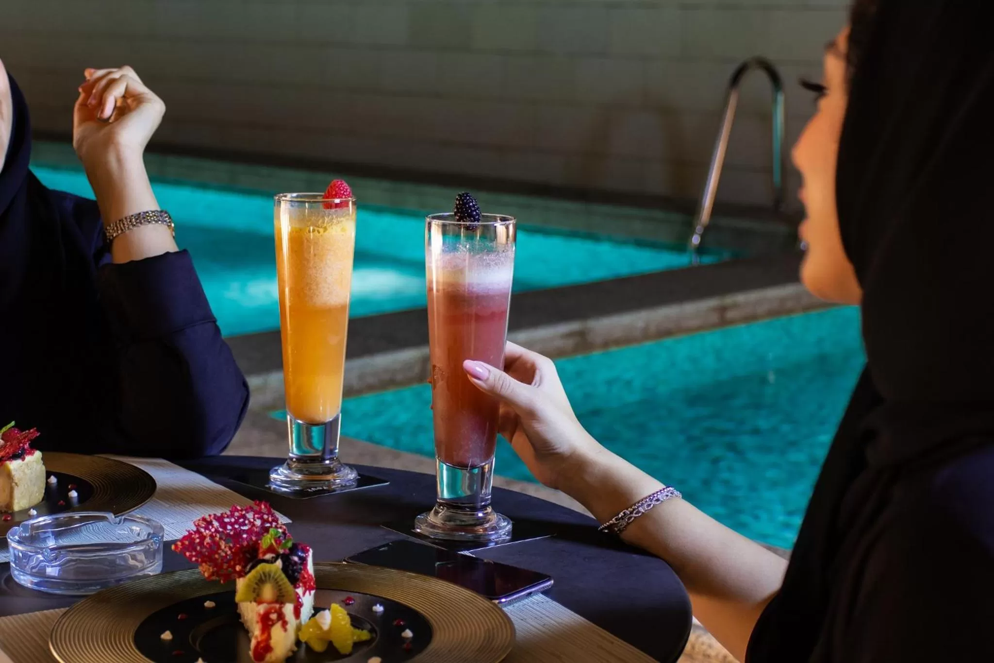 Swimming pool in Hyatt House Jeddah Sari Street