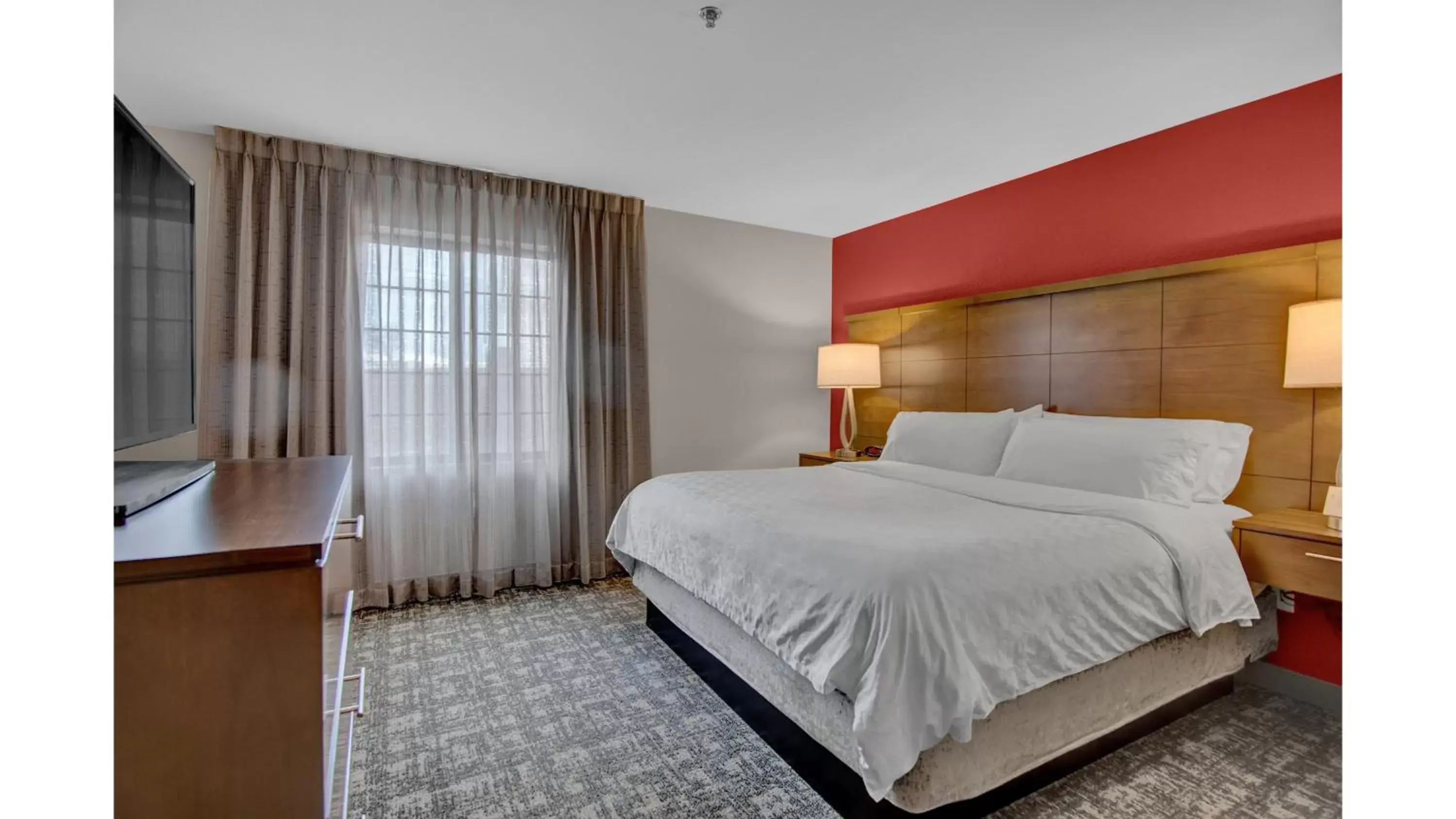 Photo of the whole room, Bed in Staybridge Suites Salt Lake-West Valley City, an IHG Hotel