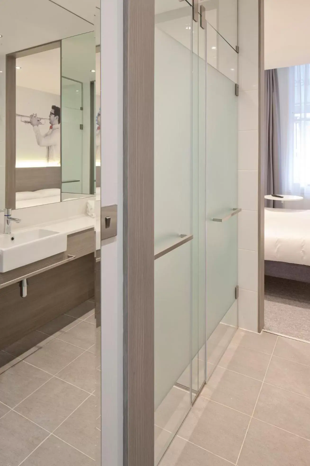 Bathroom in Heeton Concept Hotel - Kensington London