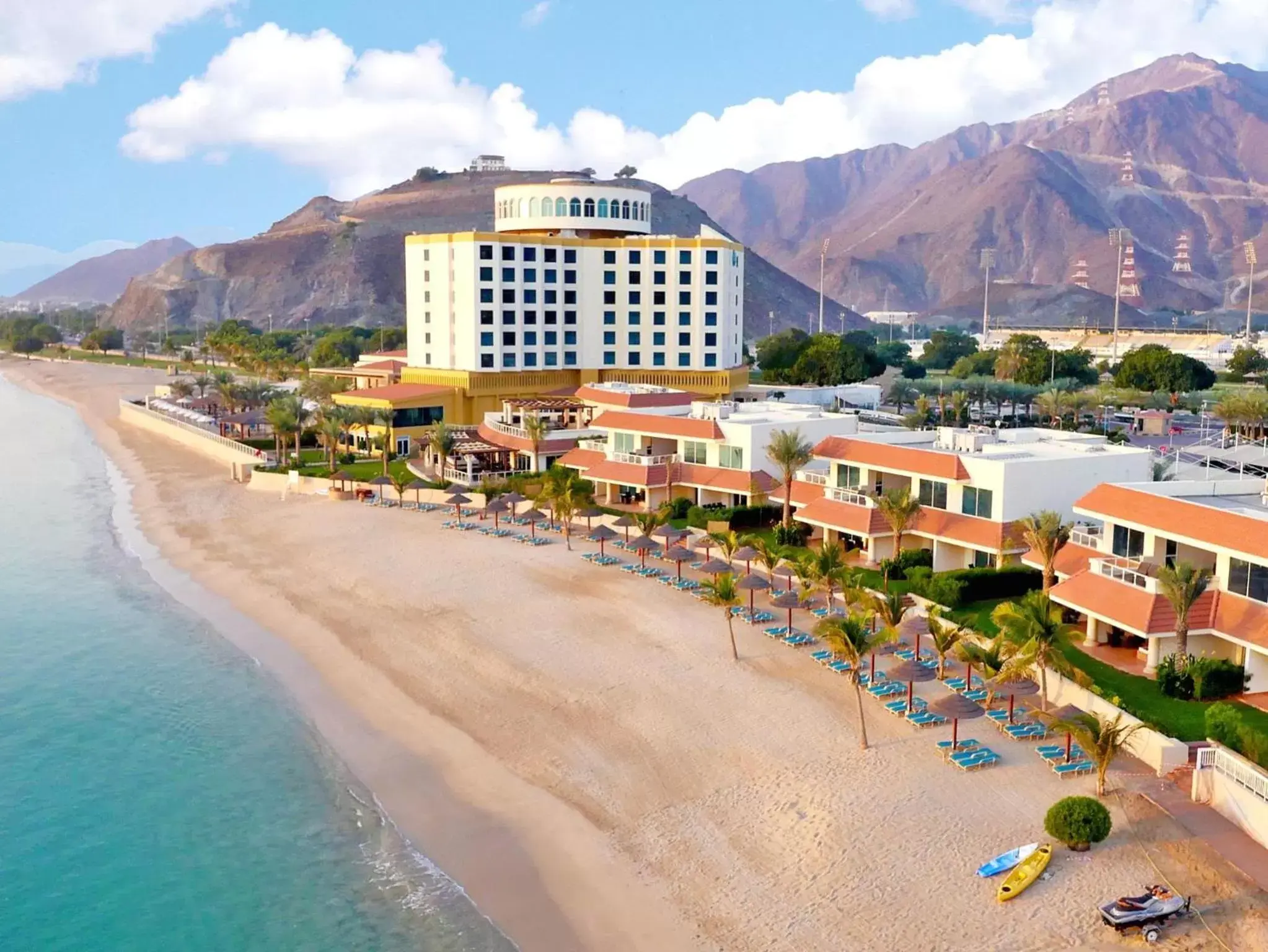 Bird's eye view, Bird's-eye View in Oceanic Khorfakkan Resort & Spa