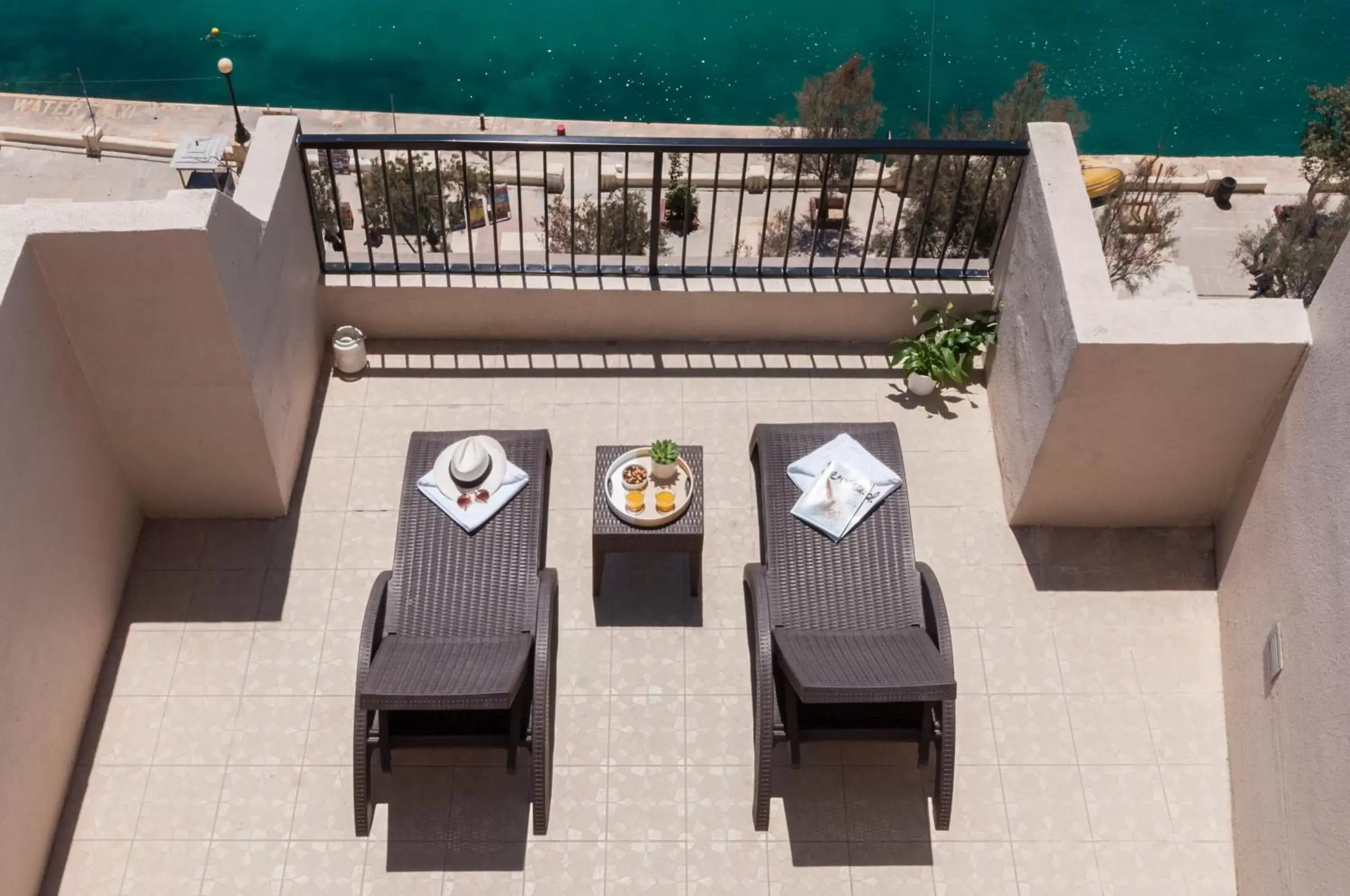 Patio, Balcony/Terrace in Sliema Hotel by ST Hotels