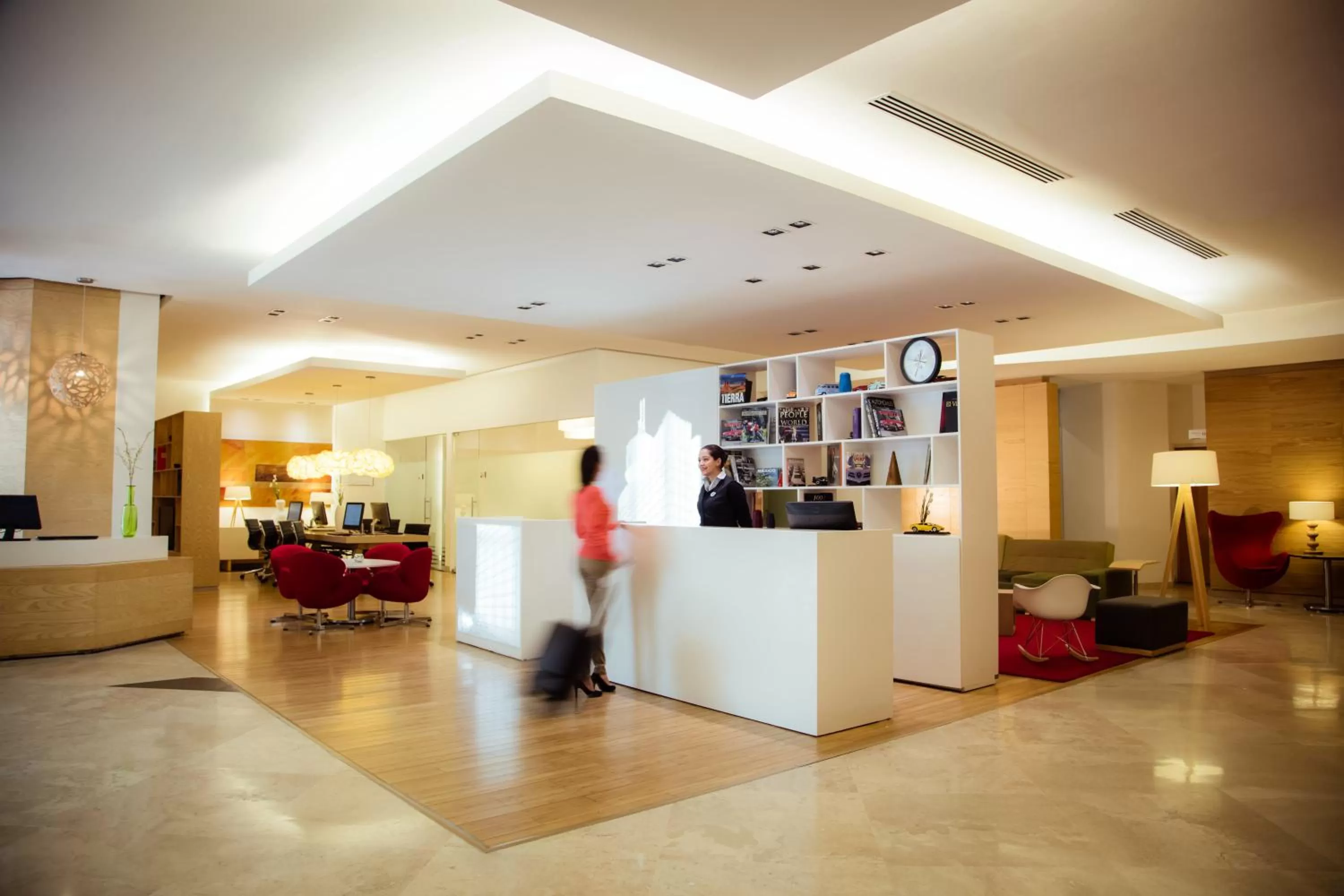 Lobby or reception in Fiesta Inn Insurgentes Viaducto