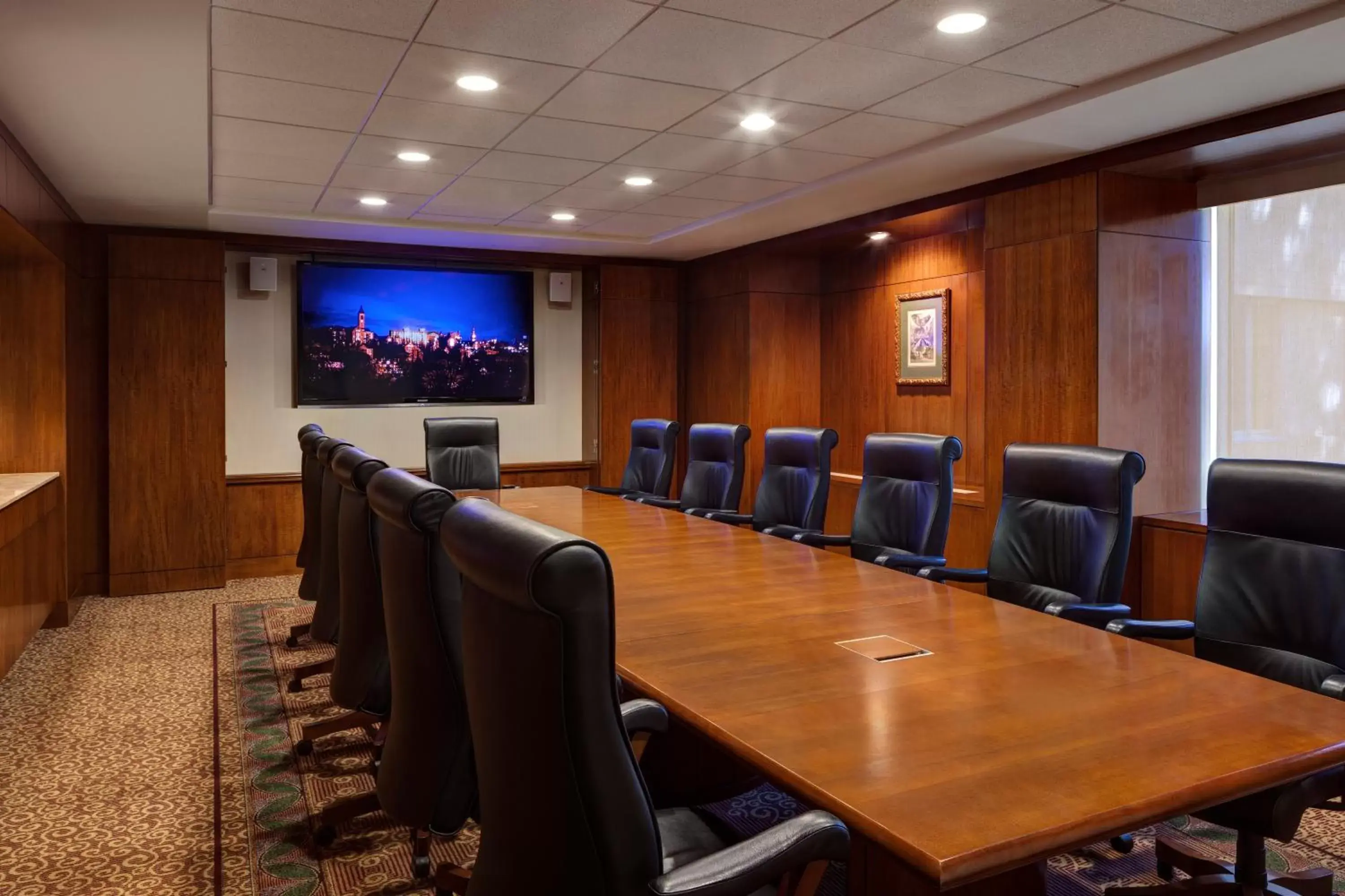 Meeting/conference room in The Statler Hotel at Cornell University