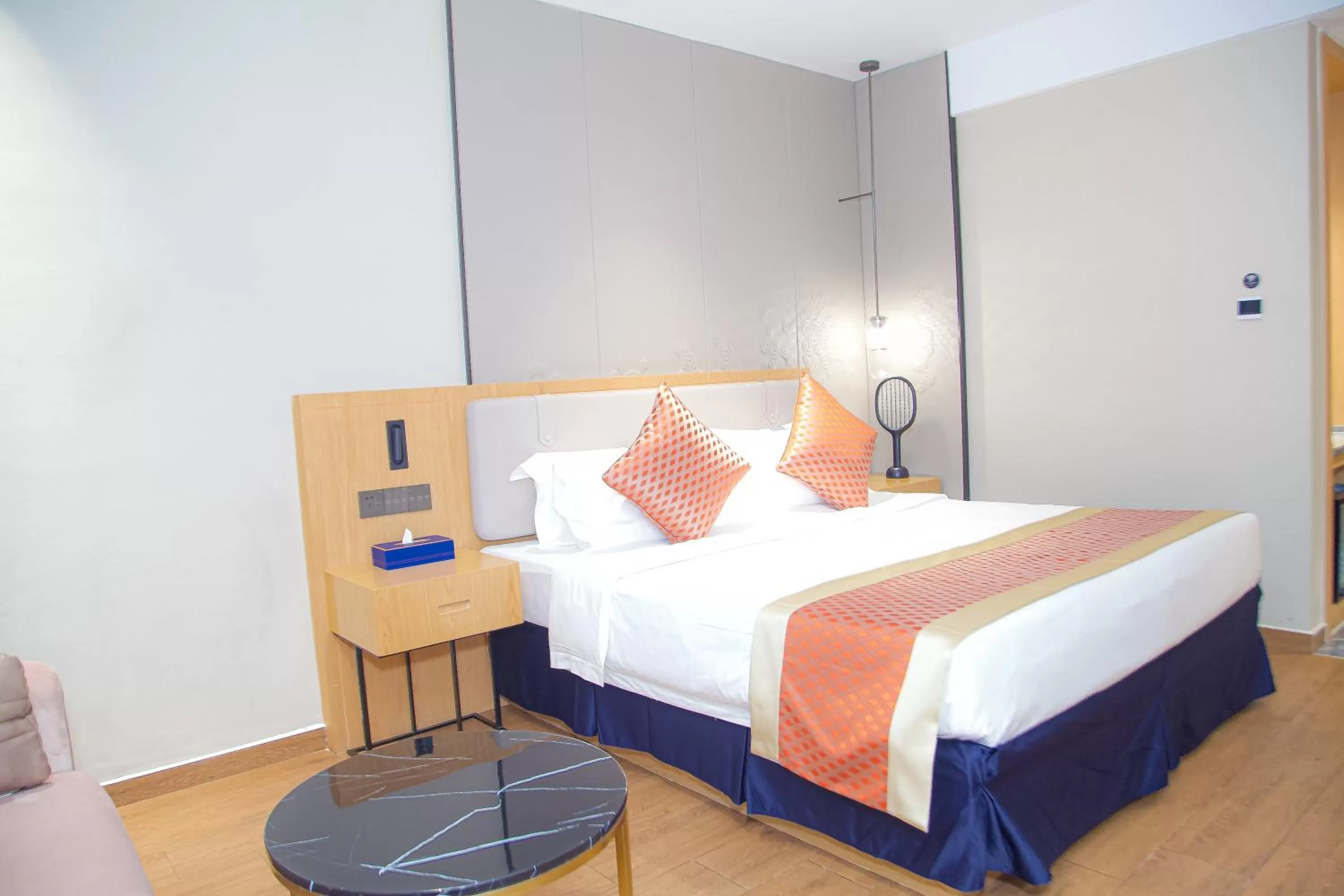 Bedroom in Hôtel FAMILLE MONDIALE