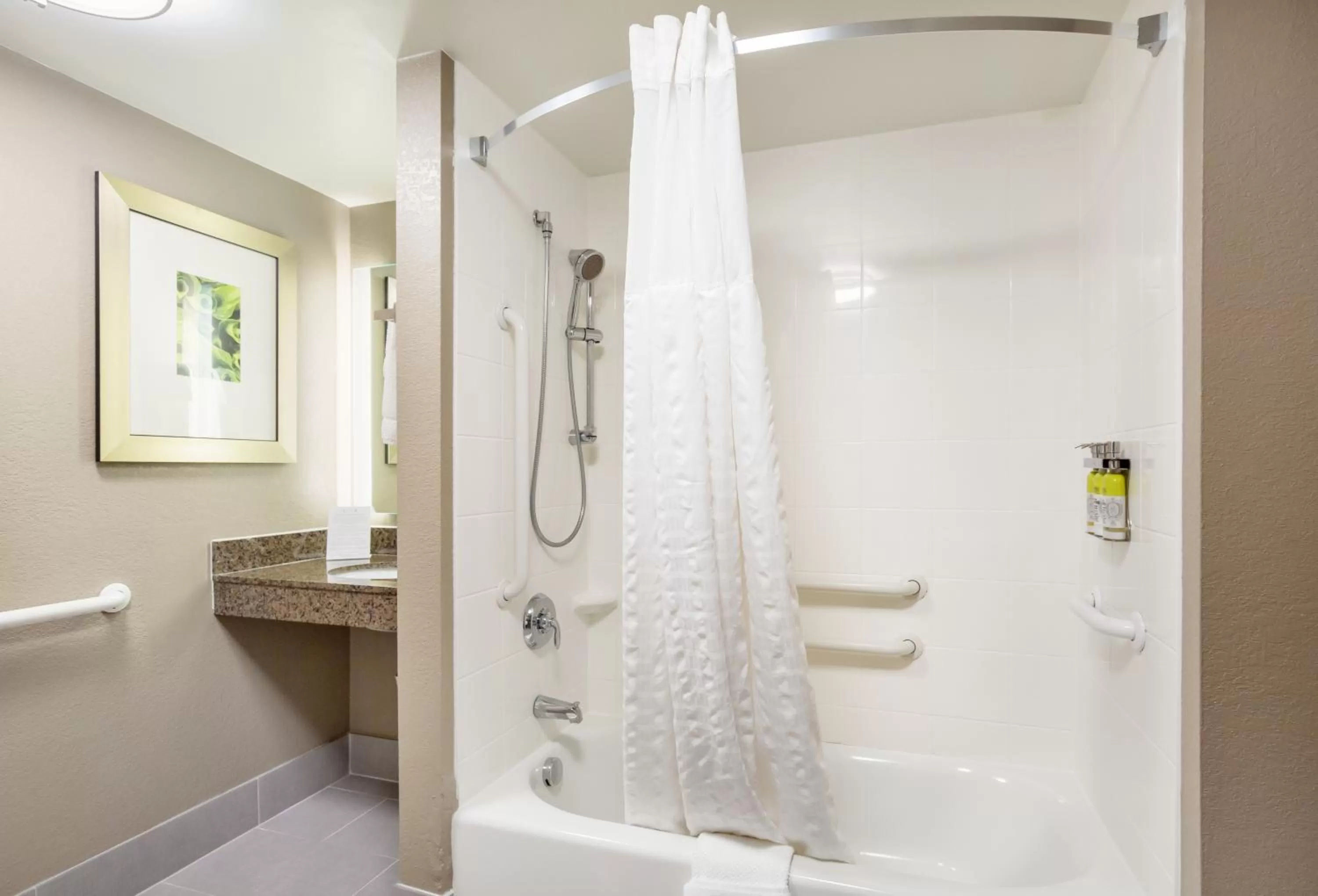 Shower in Staybridge Suites Chesapeake-Virginia Beach by IHG