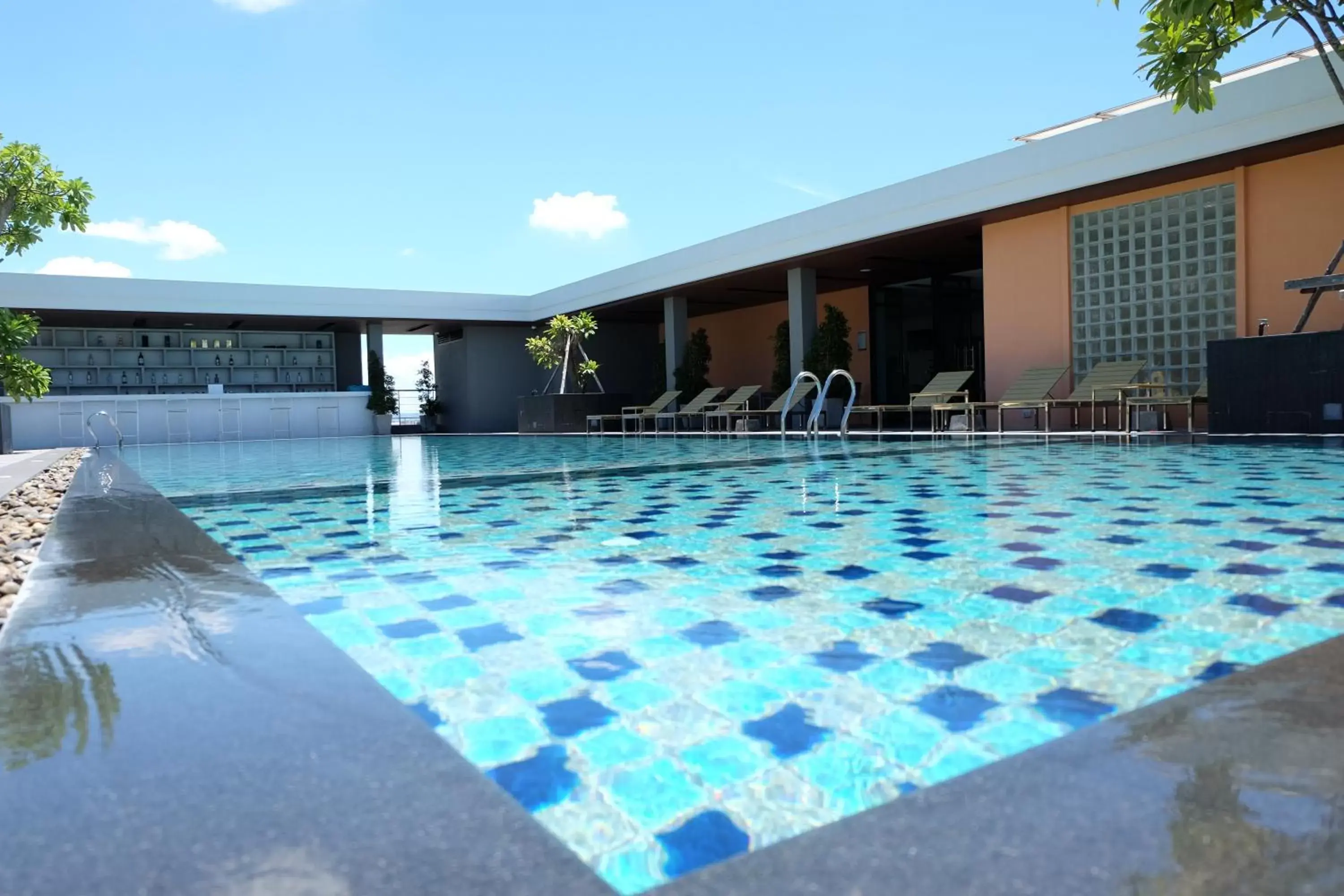 Property building, Swimming Pool in Season Five Hotel "SHA Certified"