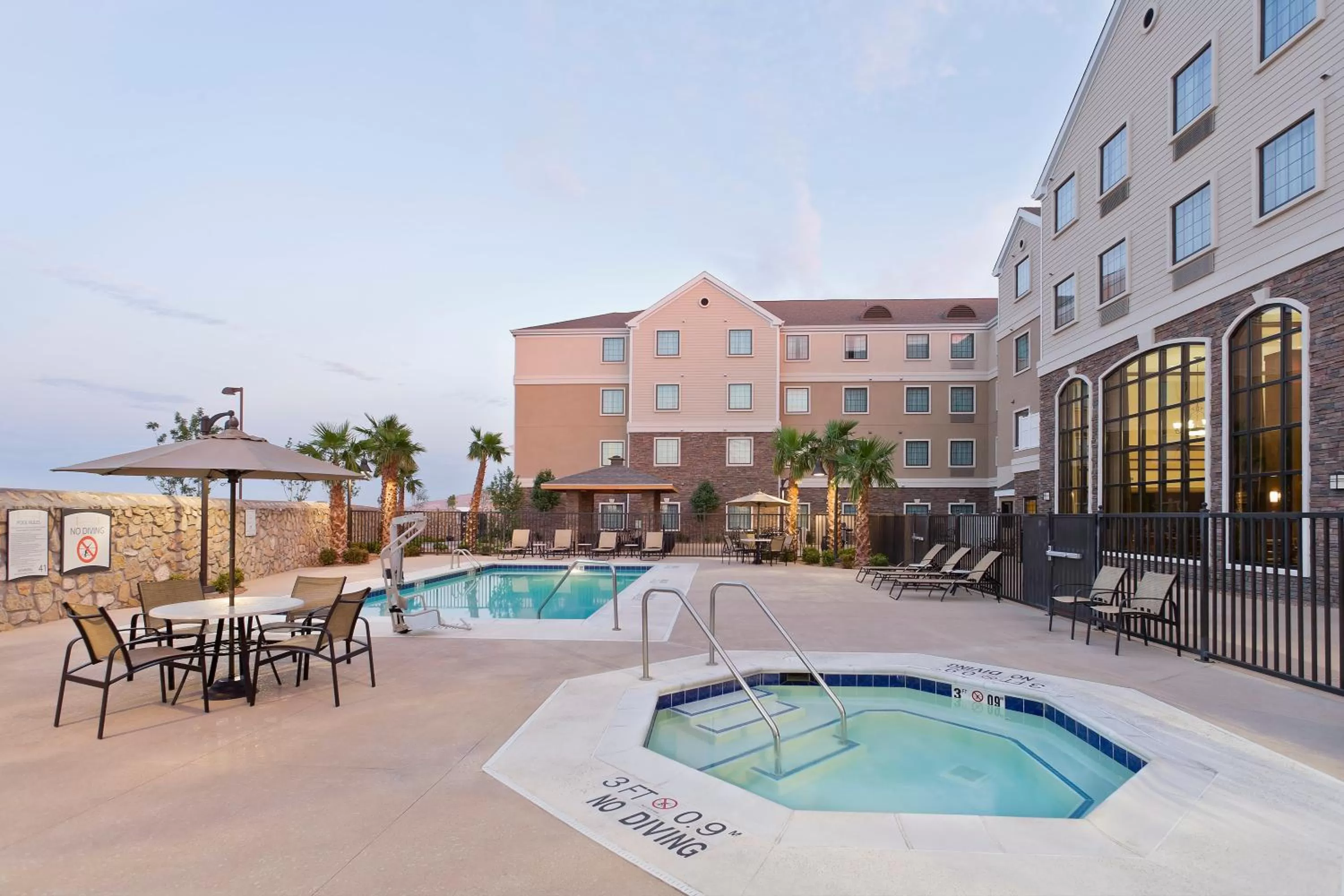 Swimming pool in Staybridge Suites El Paso Airport by IHG
