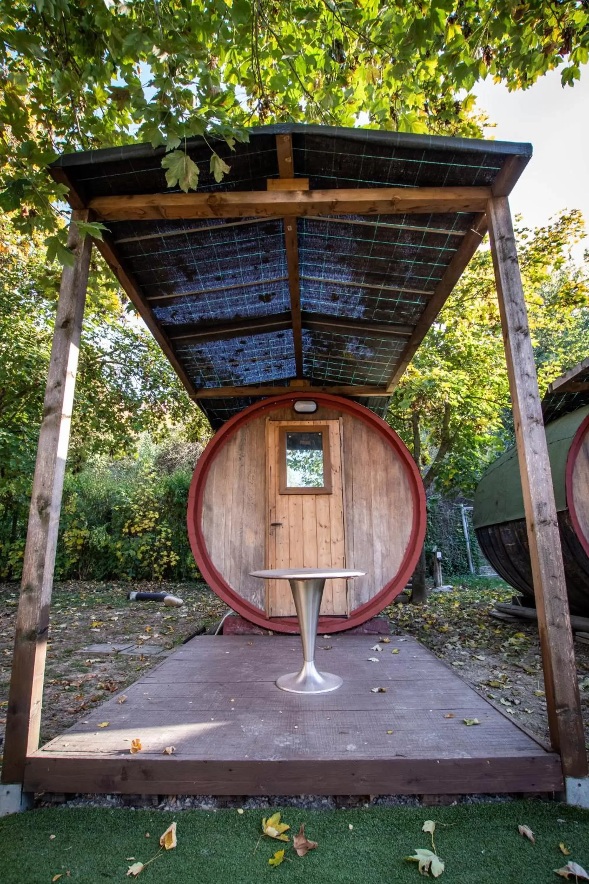 BBQ Facilities in AgriCamping AlbaVillage Hotel & Wellness