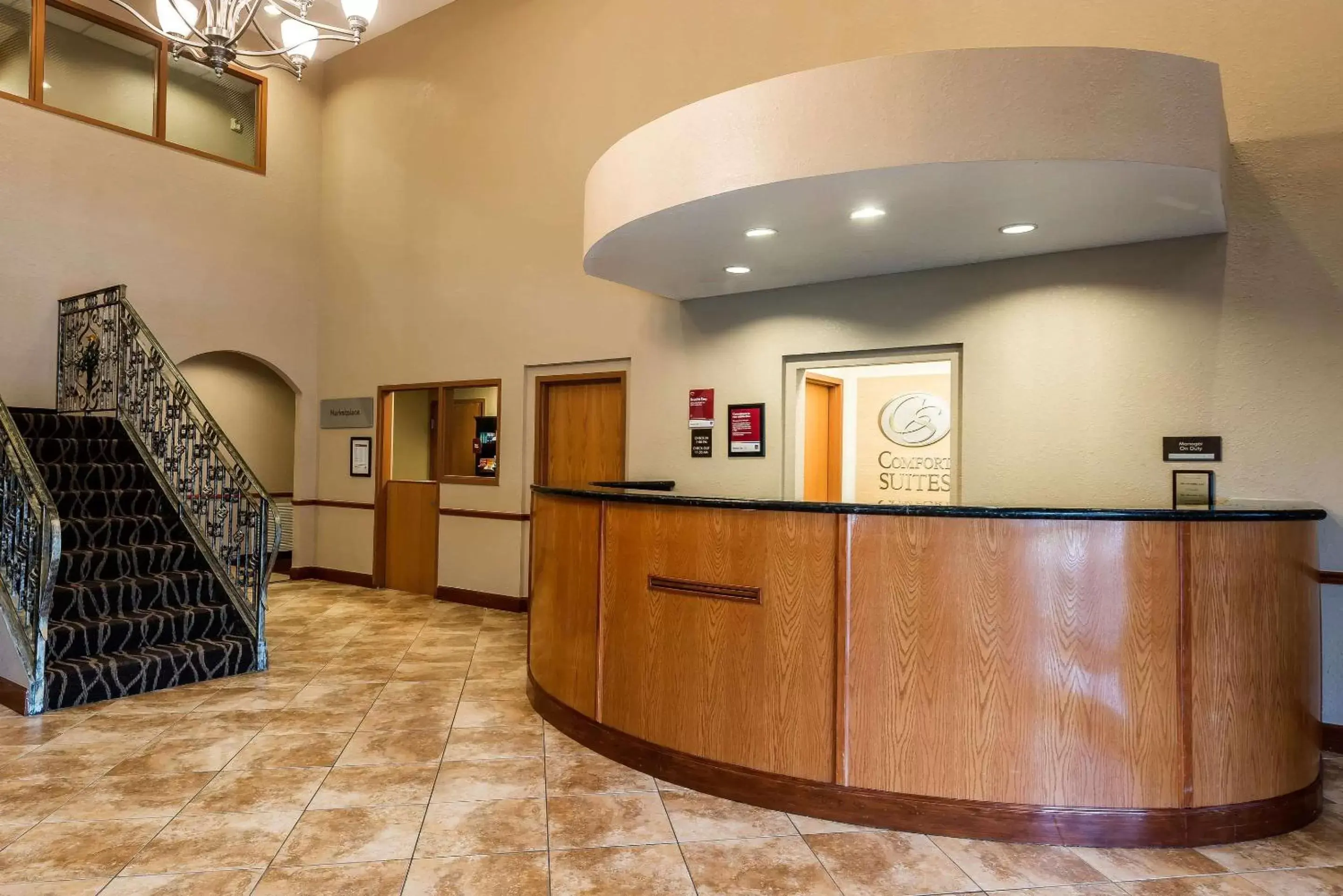 Lobby or reception, Lobby/Reception in Comfort Suites Tampa Airport North