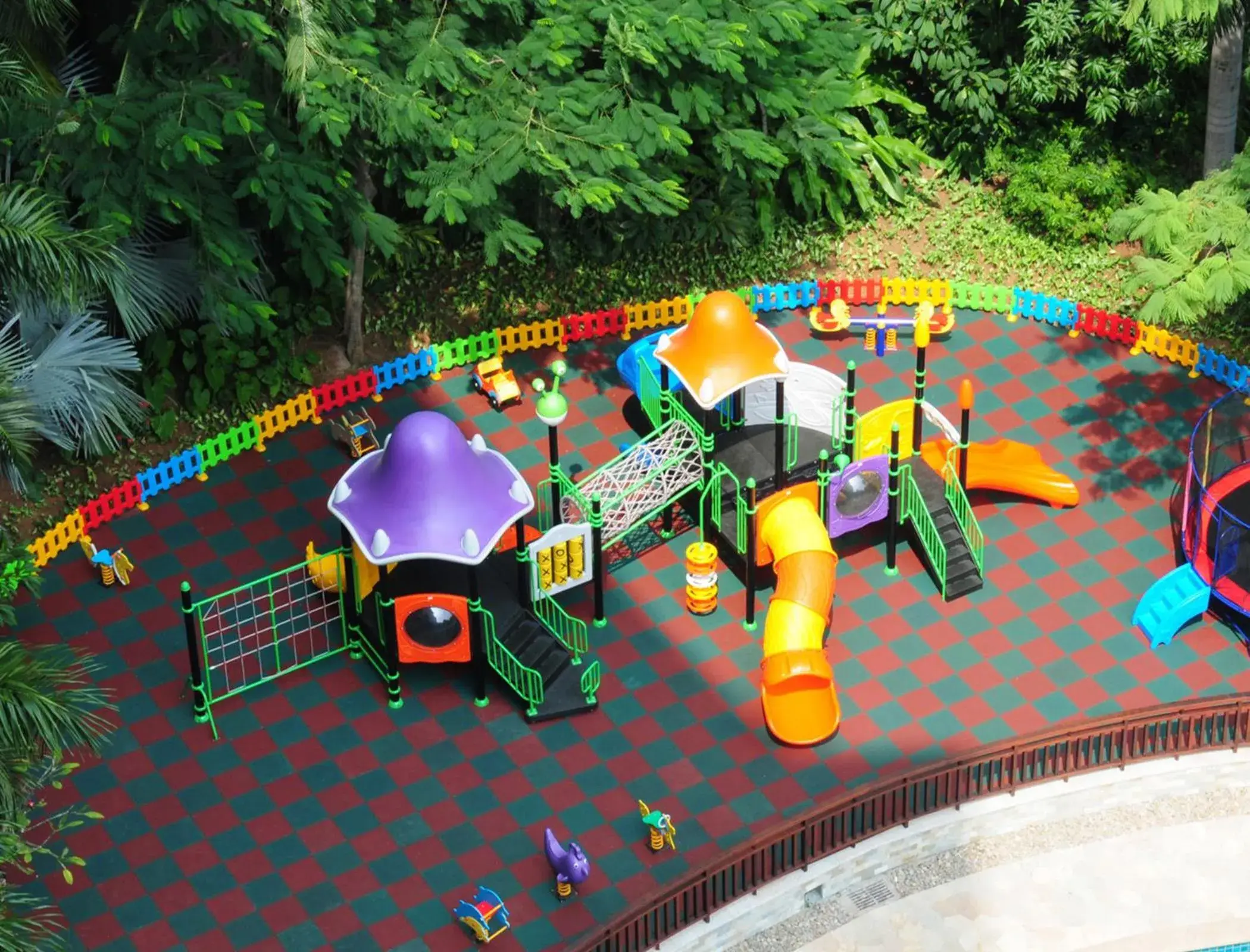 Children play ground in Howard Johnson Resort Sanya Bay