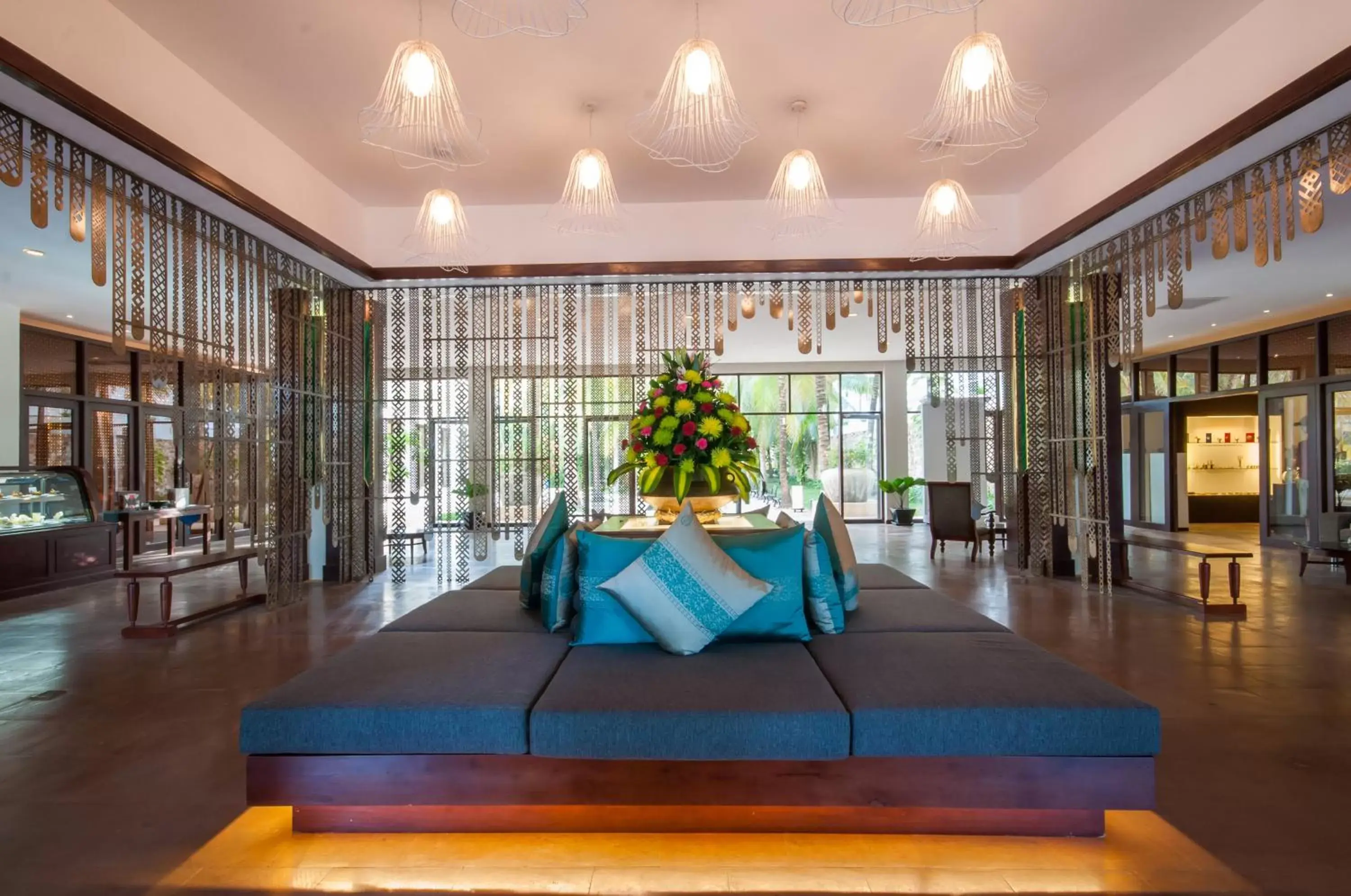 Lobby or reception in Lotus Blanc Resort Lobby or reception in Lotus Blanc Resort