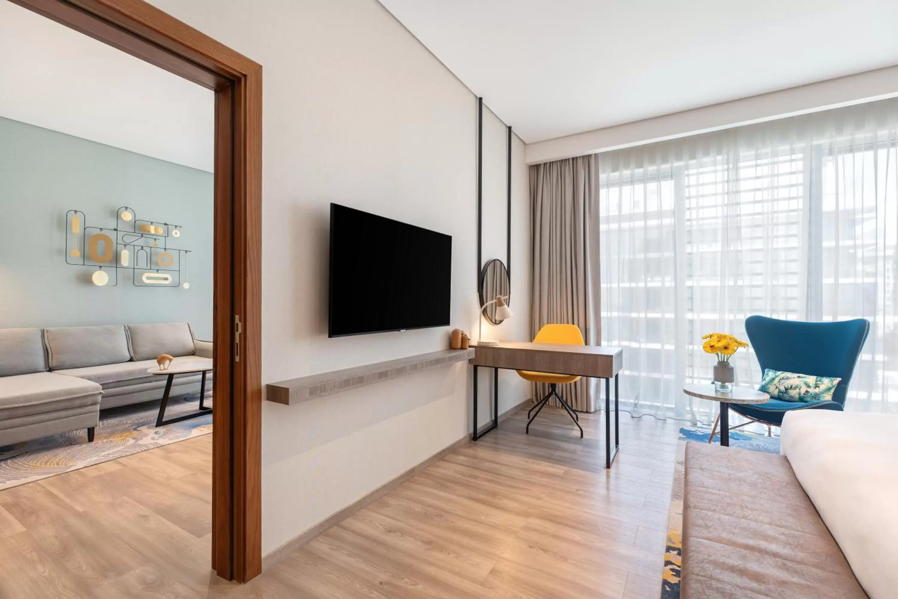 Bedroom in voco Dubai The Palm by IHG Bedroom in voco Dubai The Palm by IHG