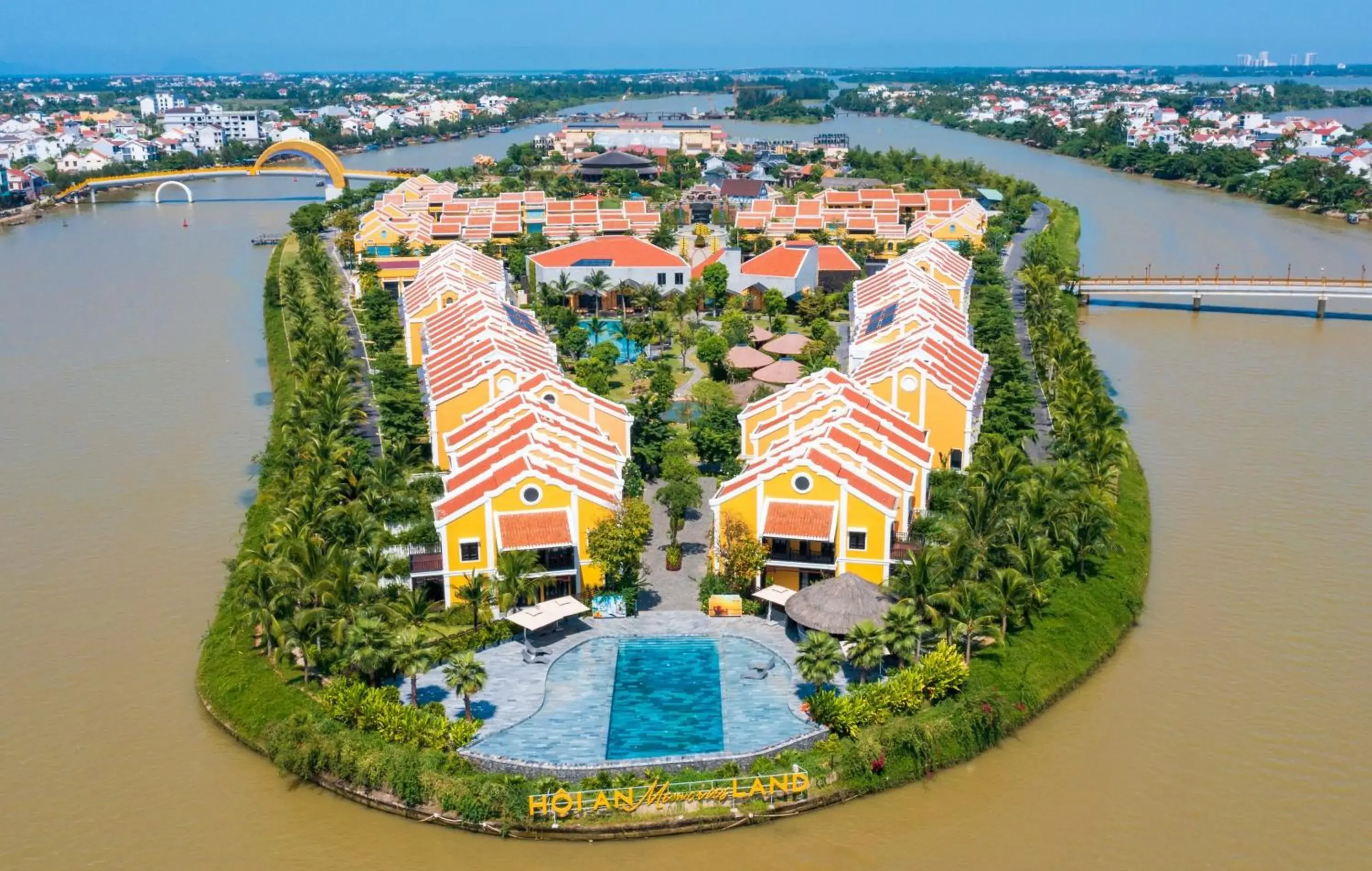 Property building, Bird's-eye View in Hoi An Memories Resort & Spa