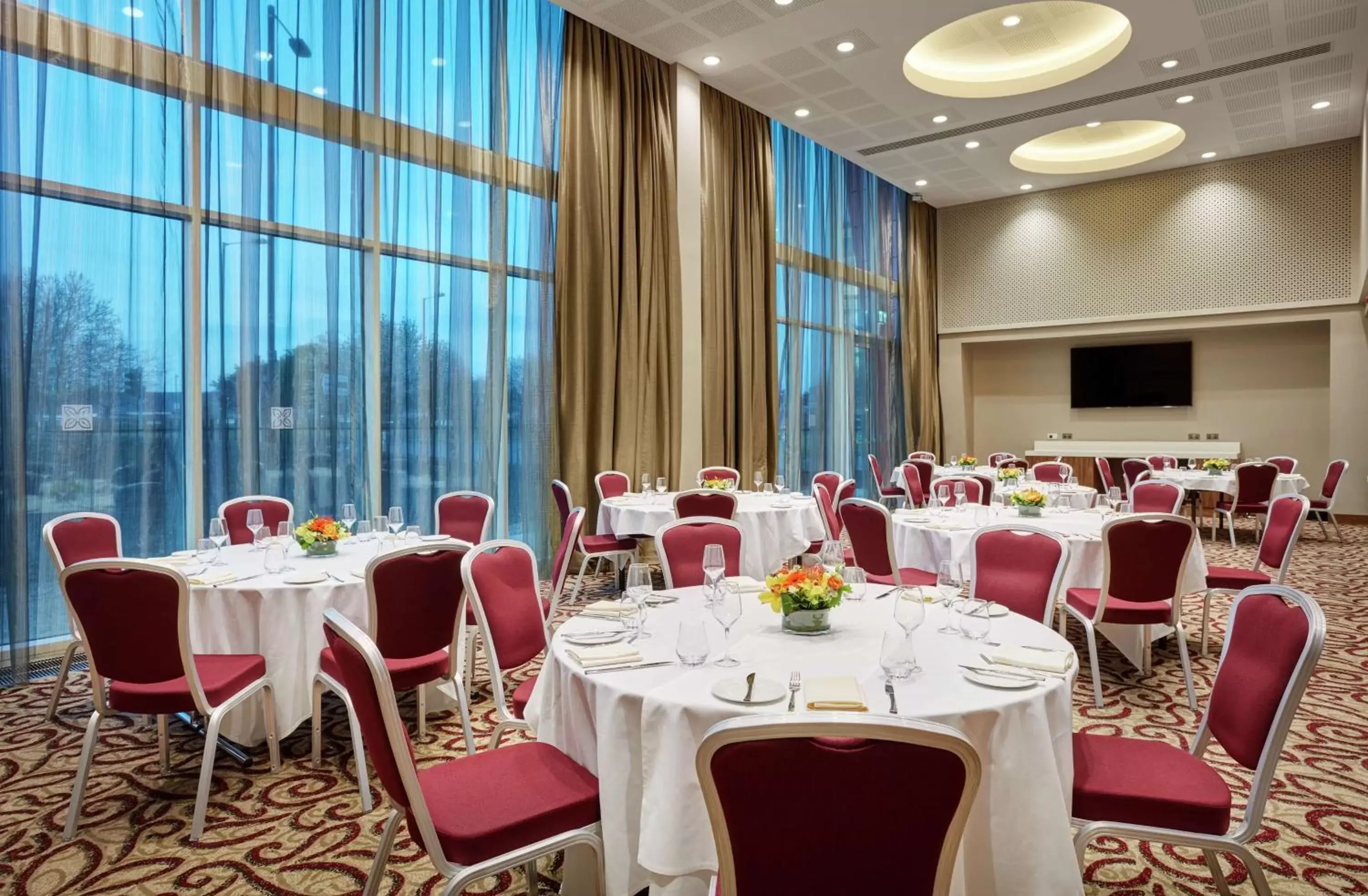 Meeting/conference room, Restaurant/Places to Eat in Hilton Garden Inn Sunderland