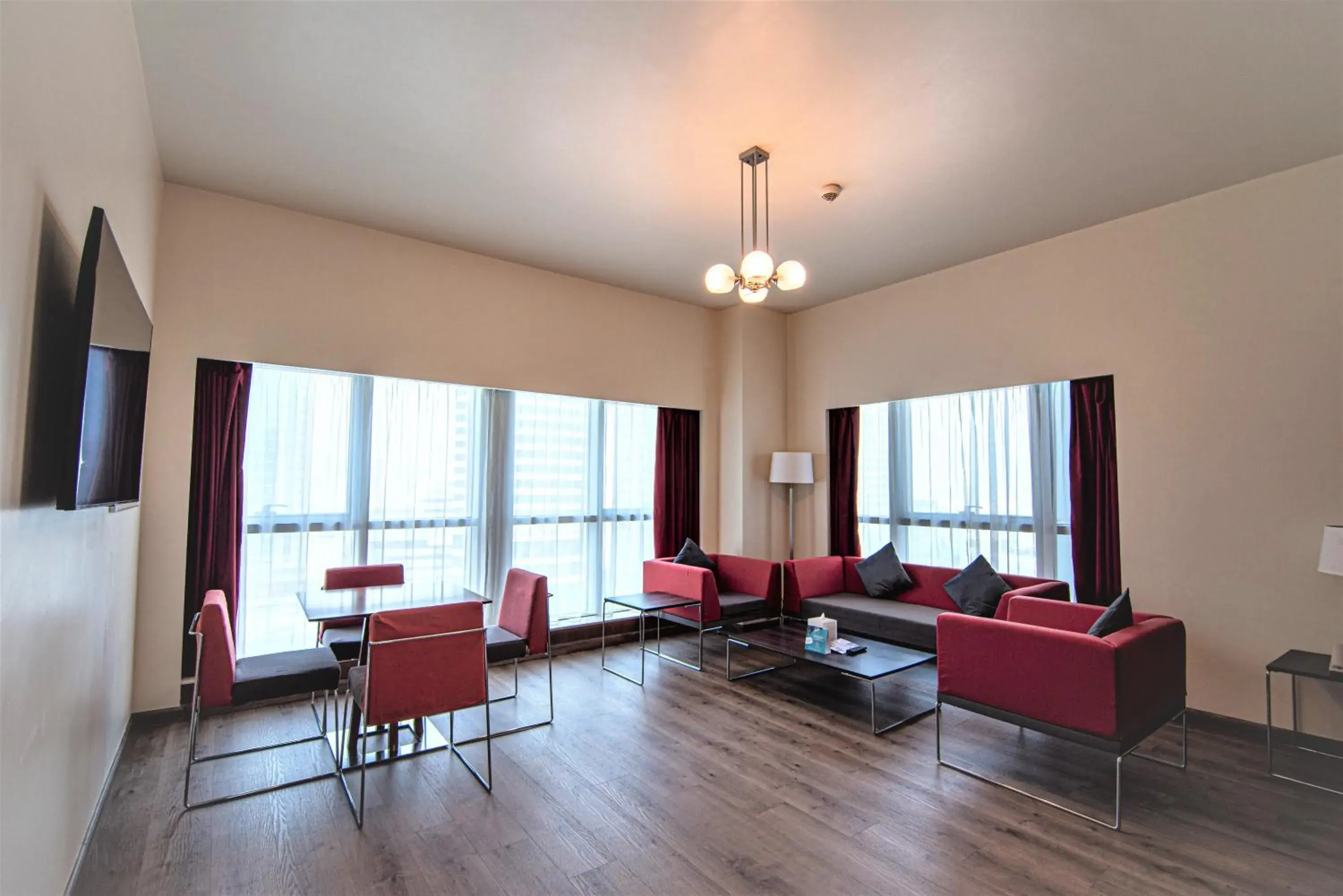 Living room, Seating Area in Aparthotel Adagio Fujairah