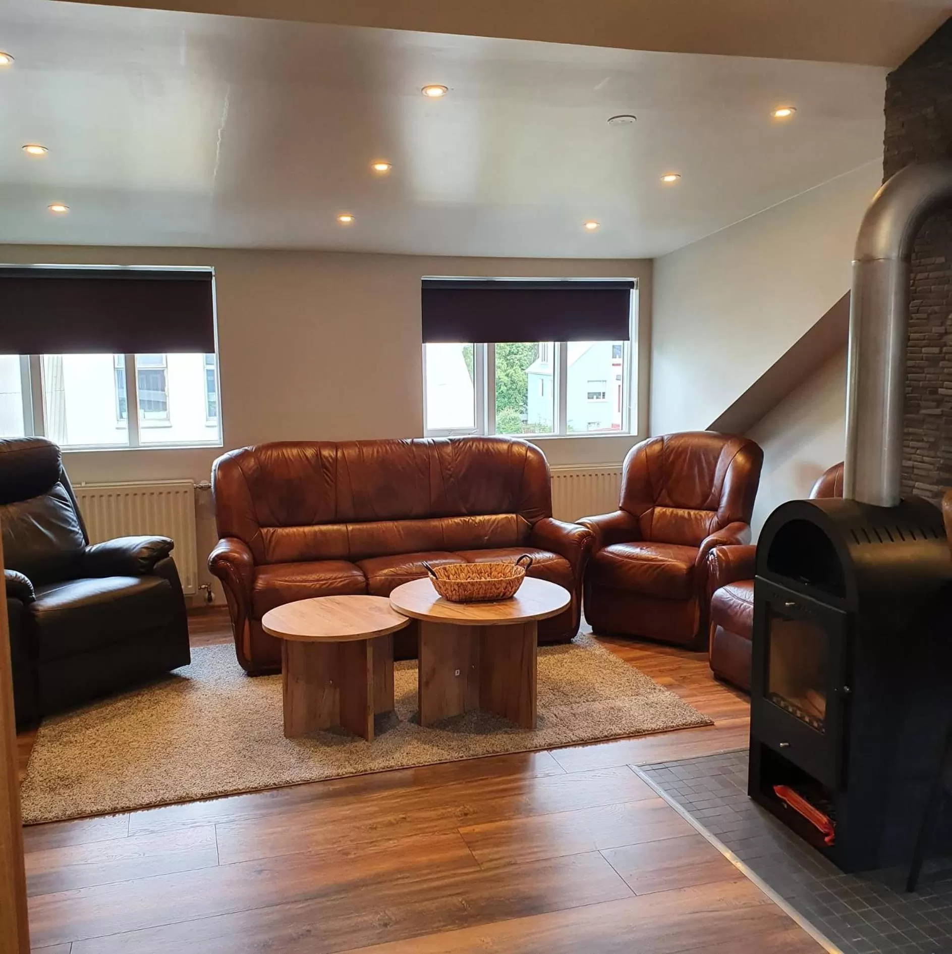 Living room in E18 Apartments