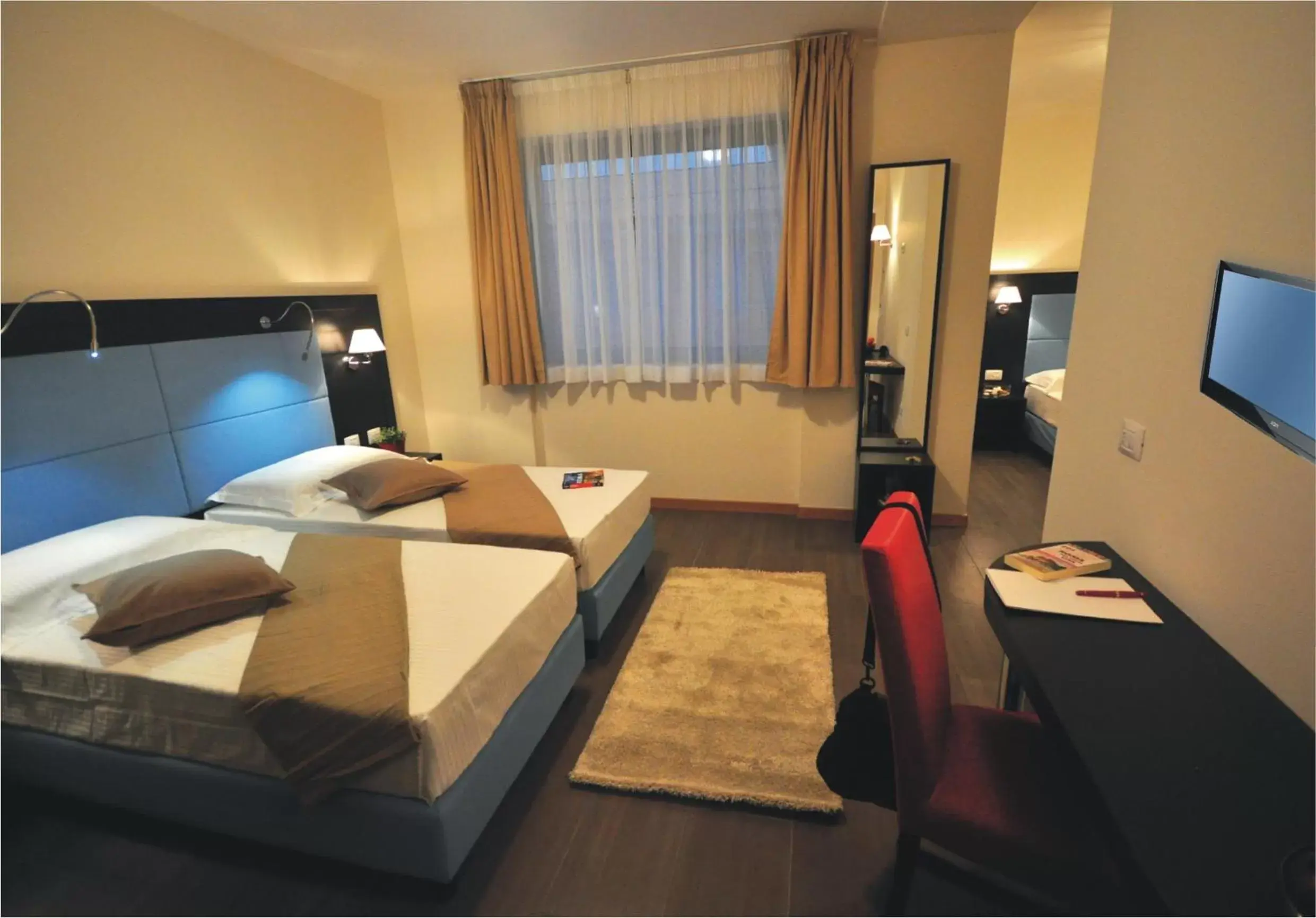 Photo of the whole room, Bed in Hotel 325 Tor Vergata Photo of the whole room, Bed in Hotel 325 Tor Vergata